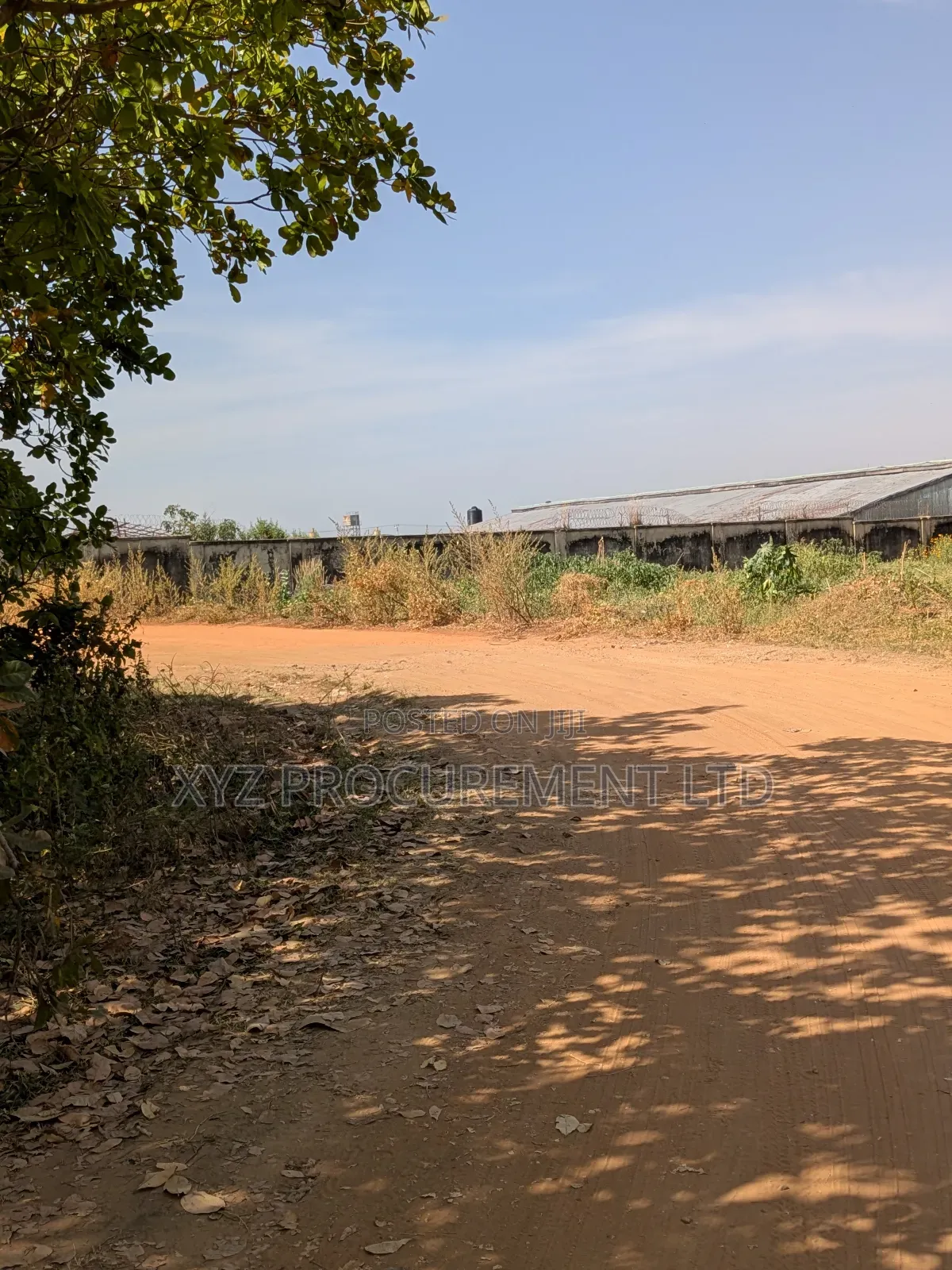 1 Hectare Flat Well Situated Land at Idu Industrial