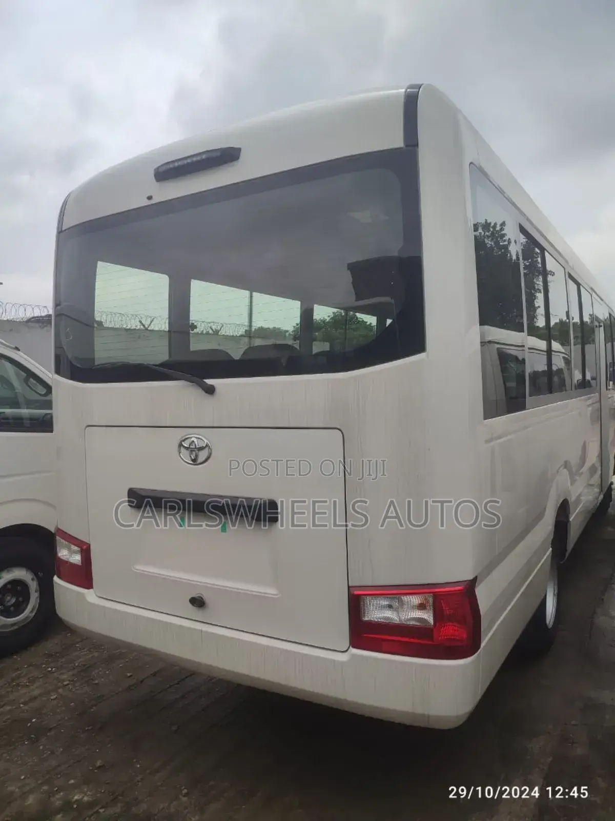 New Toyota Coaster 2023 Silver