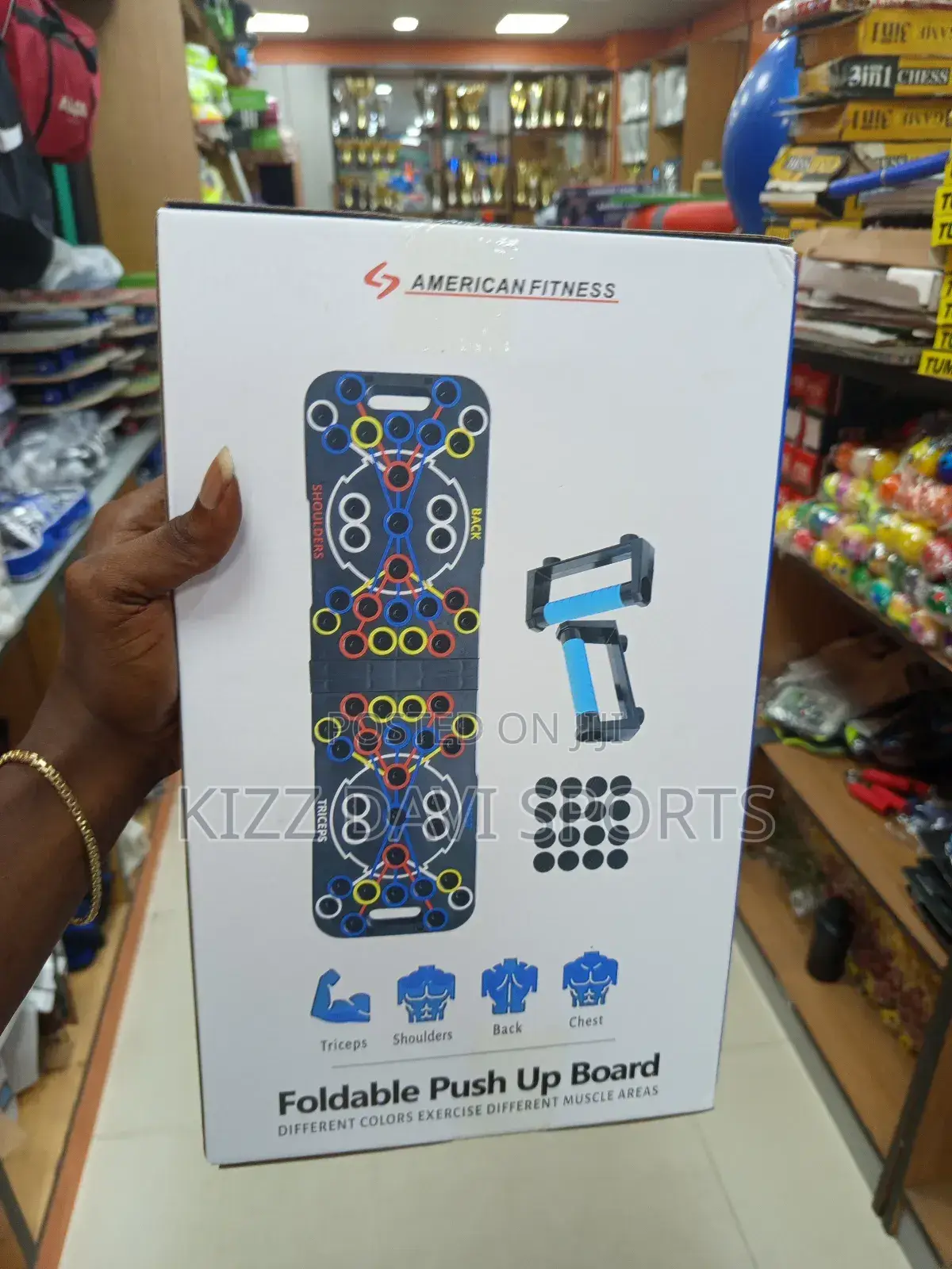 Foldable Push Up Board American Fitness Quality Brand New