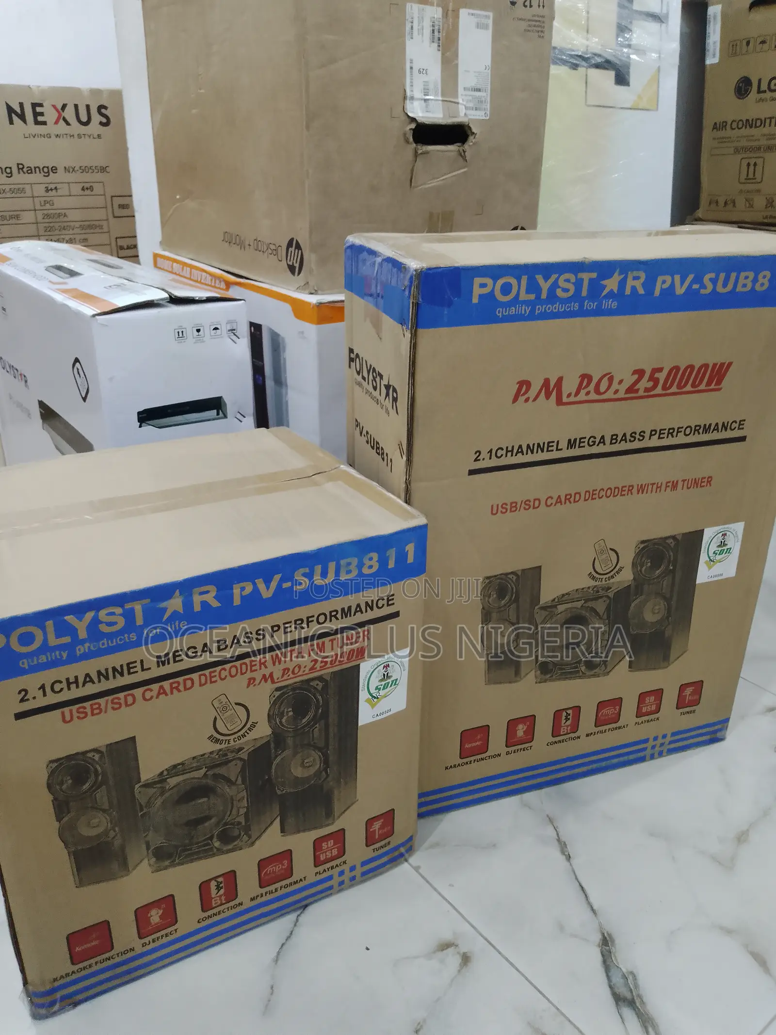 Transparent Polystar Sound Bar System