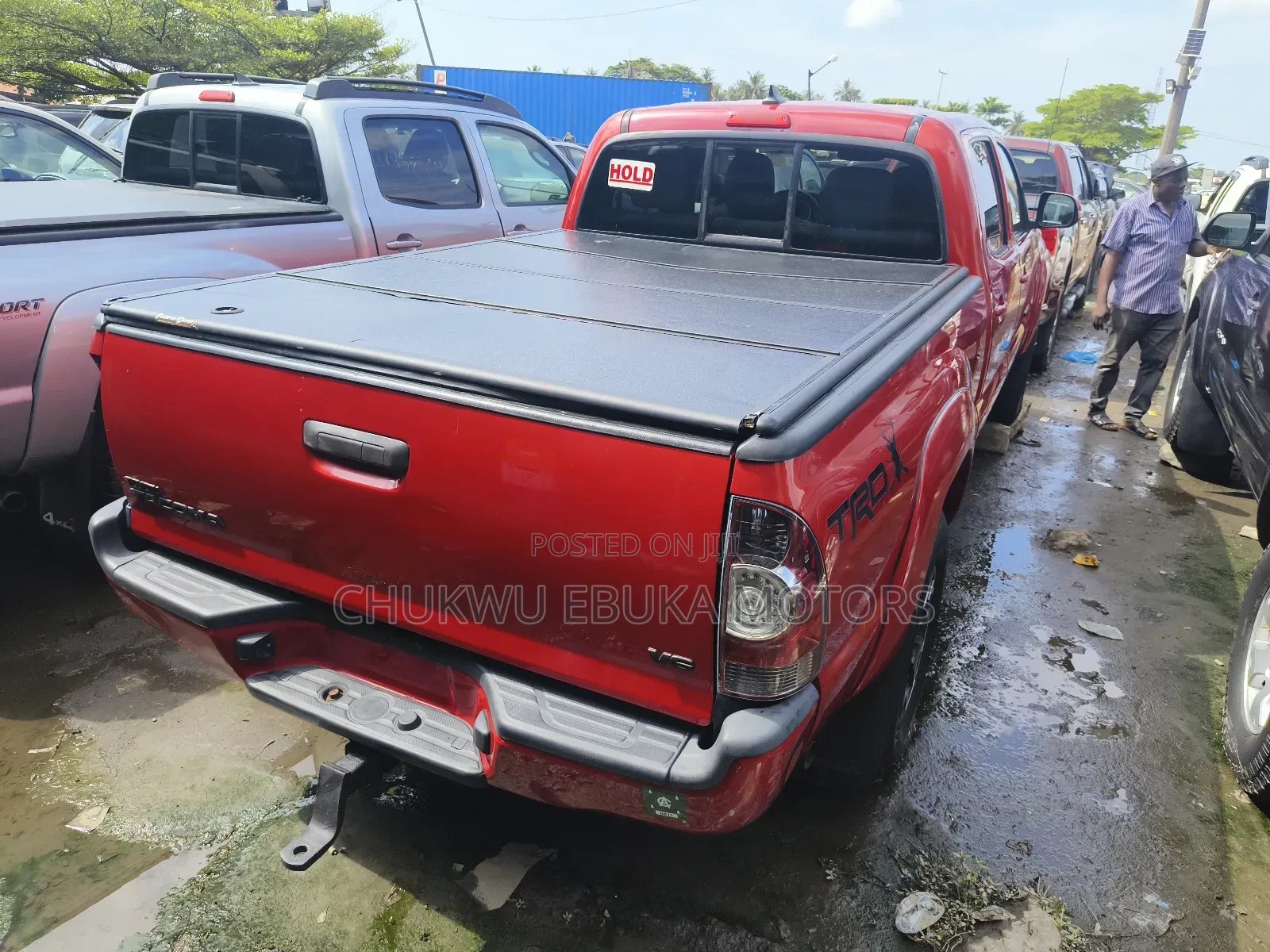 Toyota Tacoma Double Cab V6 2012 Red