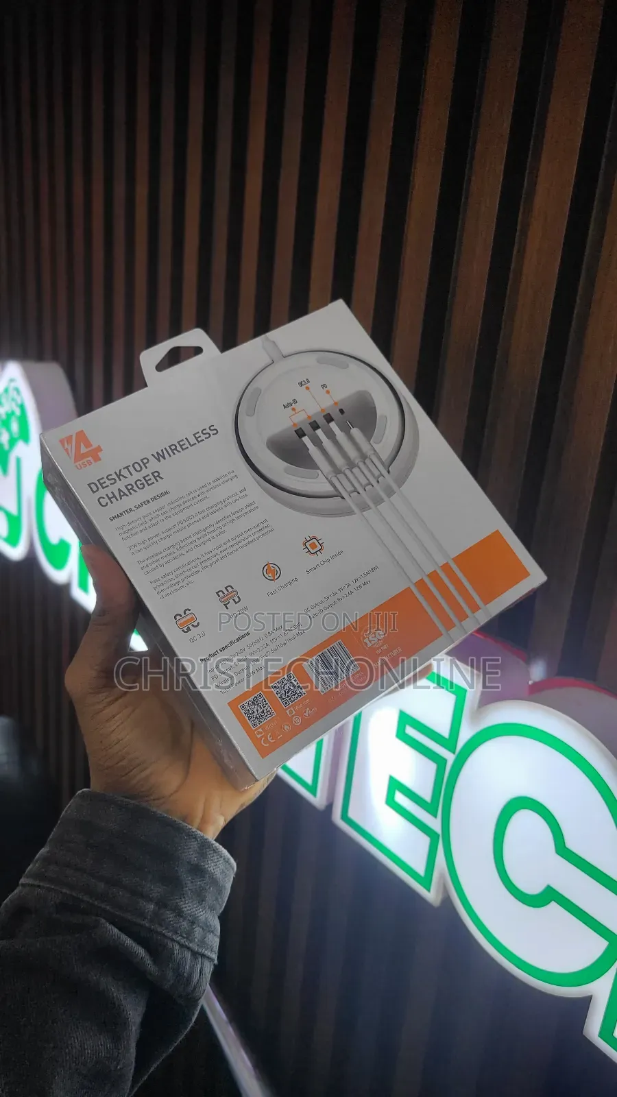 LDNIO 32W Desktop Wireless Charger