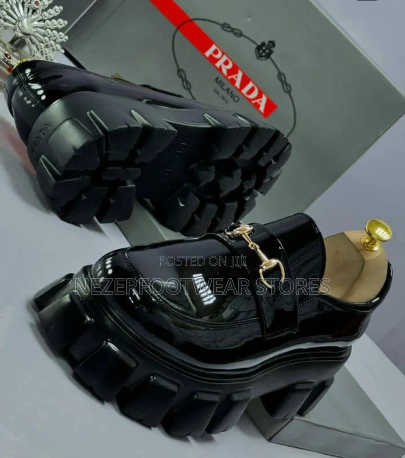Quality Prada Cooperate Loafers/Shoes.