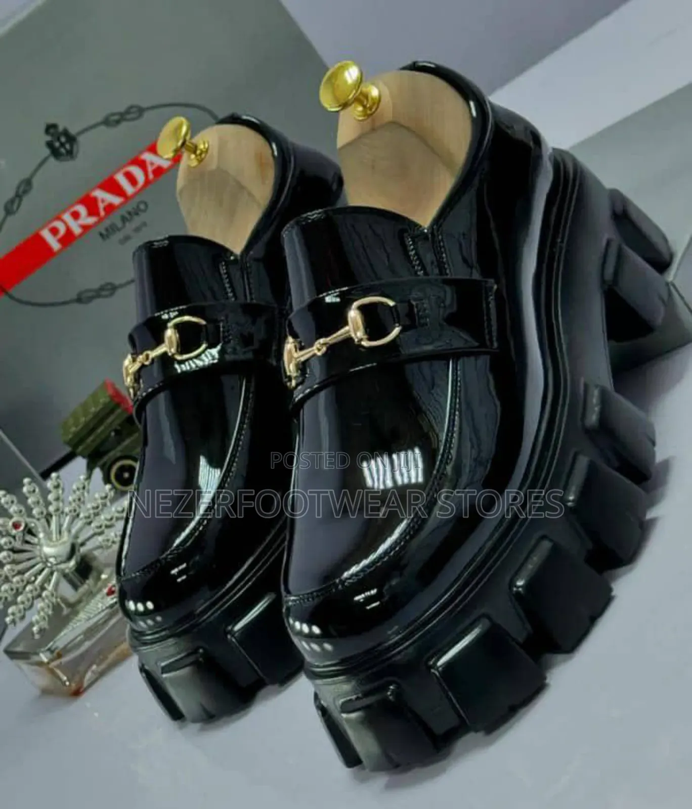 Quality Prada Cooperate Loafers/Shoes.