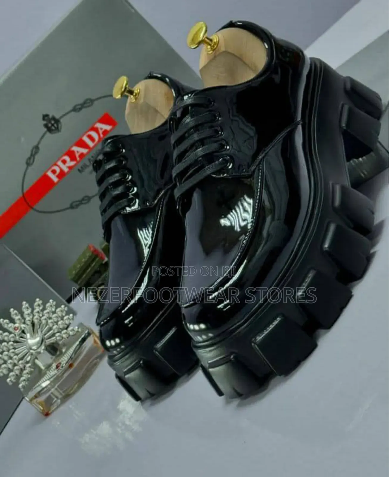 Quality Prada Cooperate Loafers/Shoes.
