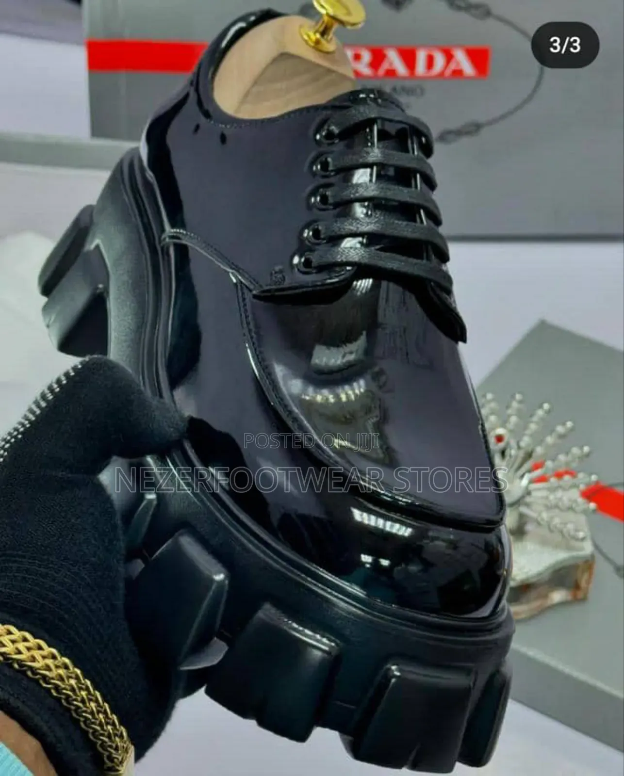 Quality Prada Cooperate Loafers/Shoes.