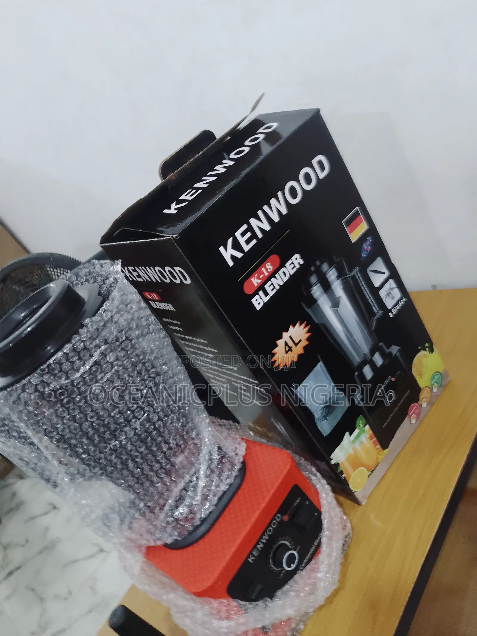 Ergonomic 900watts Kenwood 8sharp Blade Blender