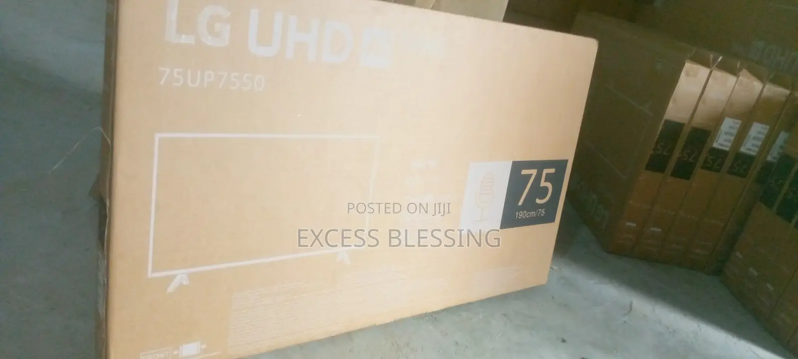 Lg Supper Quality Thinq Lg 75" Television (75up7550)