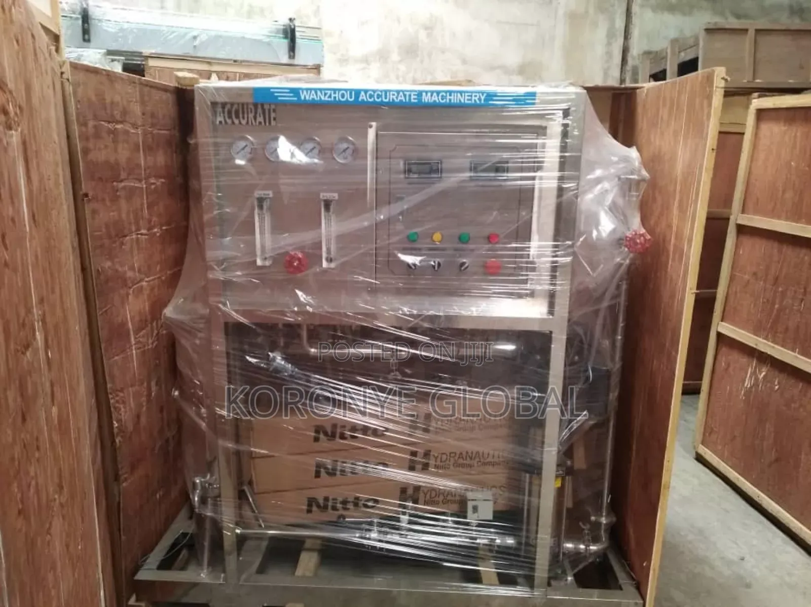 Water Reverse Osmosis System (Ro) Nitto Membrane