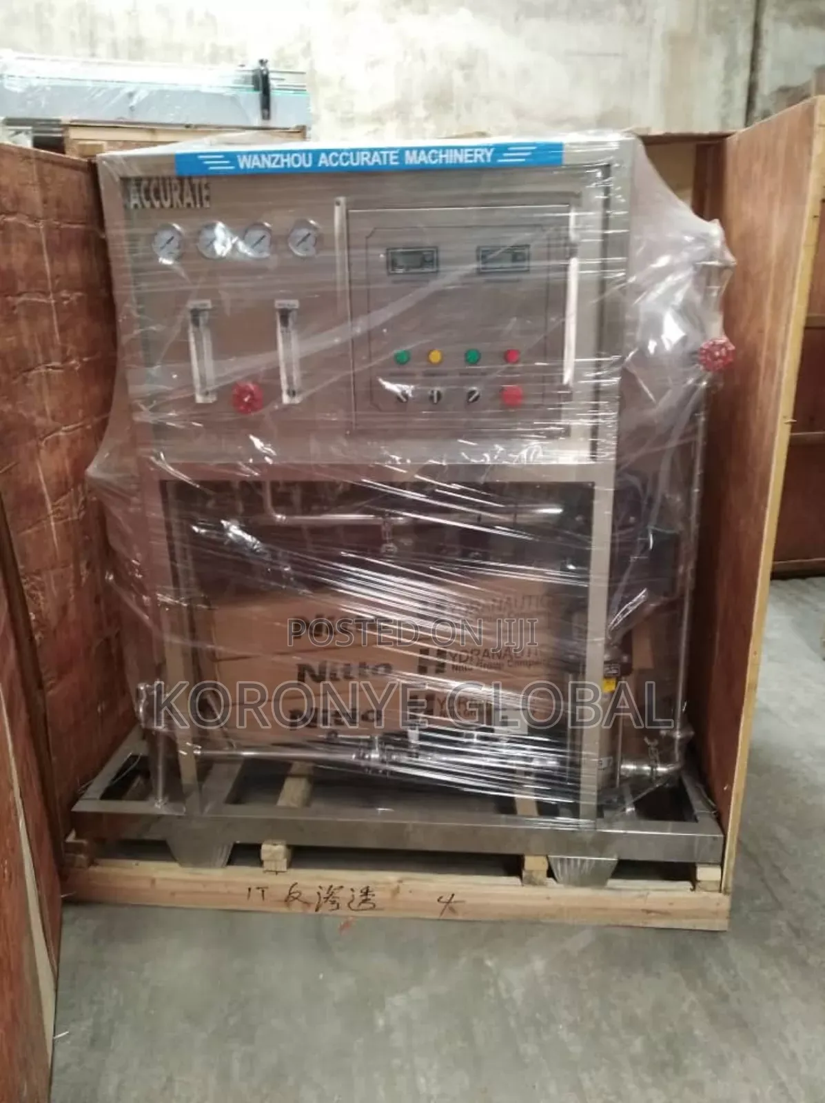 Water Reverse Osmosis System (Ro) Nitto Membrane