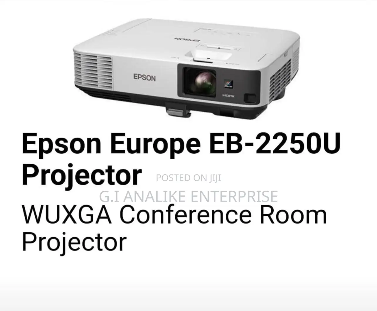 Epson EB-2250U Full HD 5000 Lumens Large Venue Projector