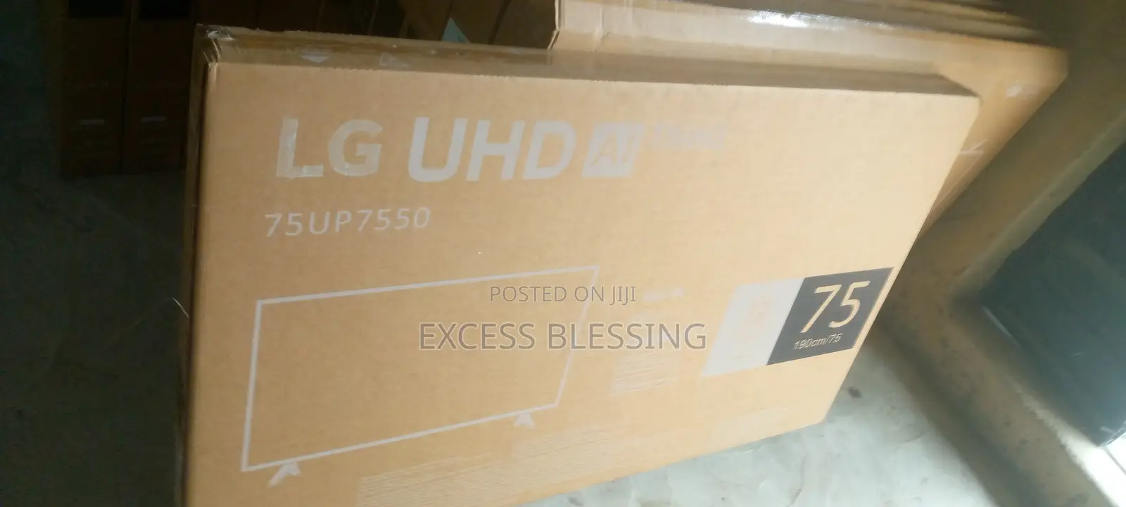 Original Frameless Smart Lg Tv 75" (Netflix)