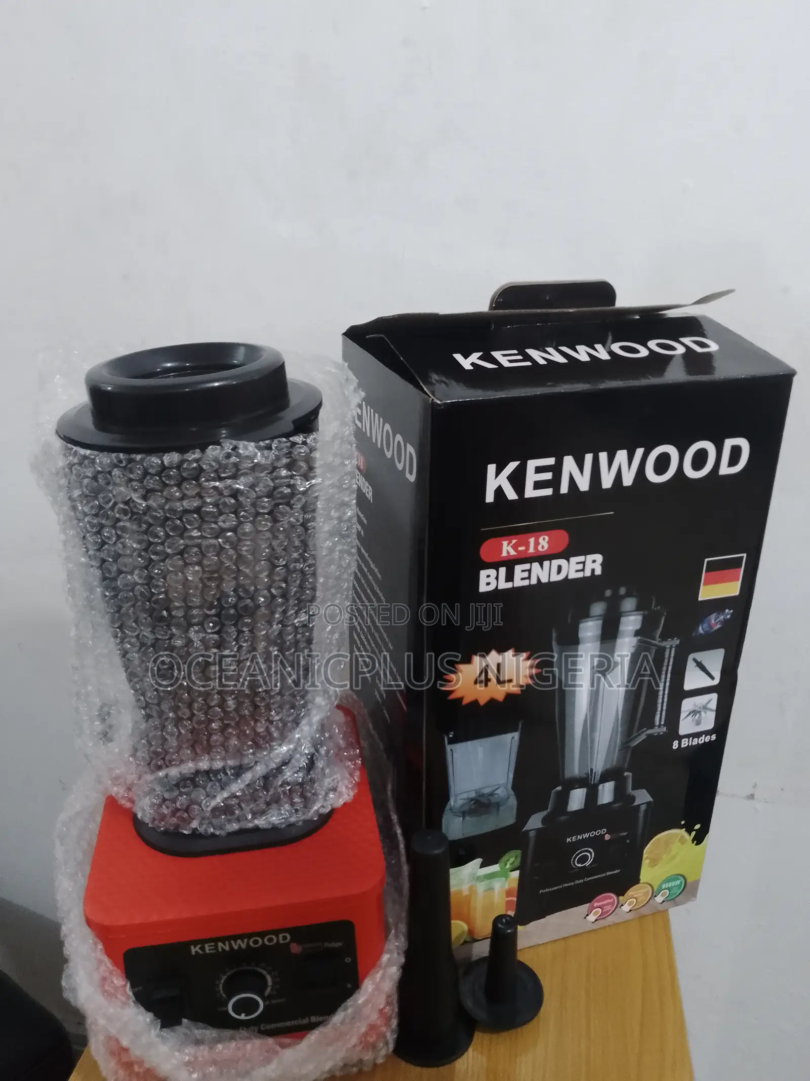 Non-Slip Kenwood 900watts 8blades Blender