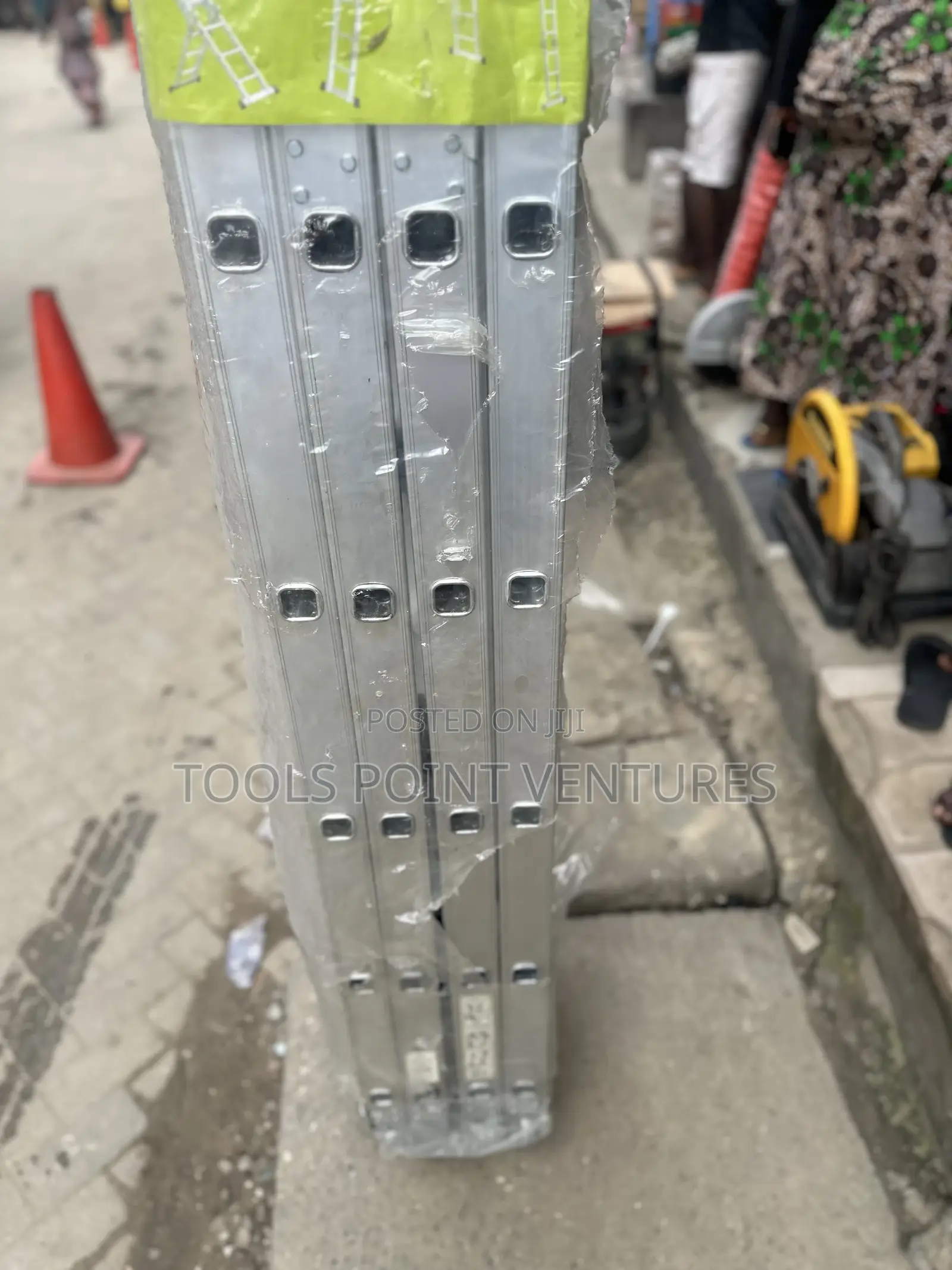 5steps by 4fold Aluminium Ladder