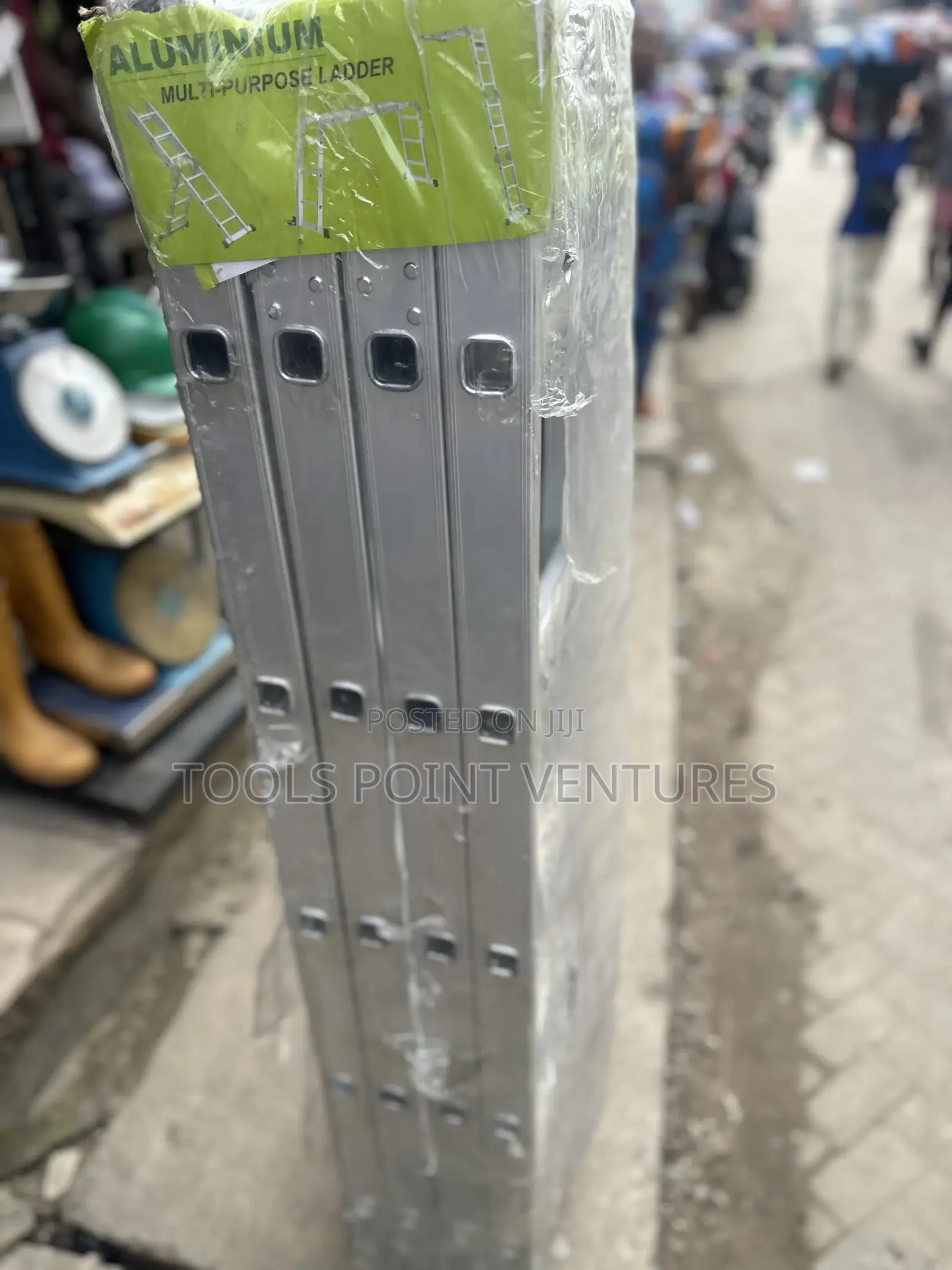 5steps by 4fold Aluminium Ladder