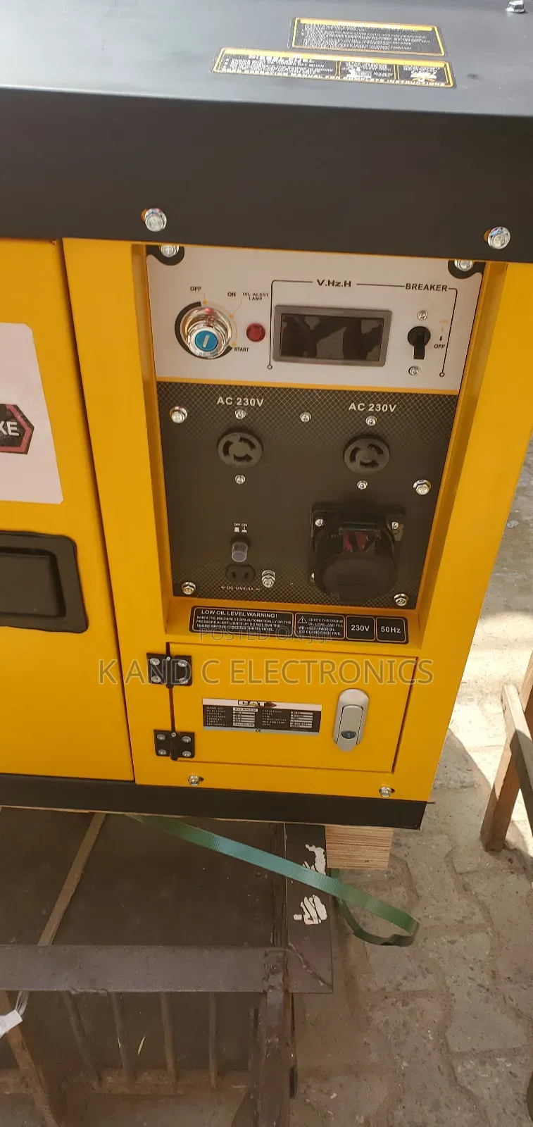 Cat Generator Diesel Soundproof 13kva 100% Copper Wire