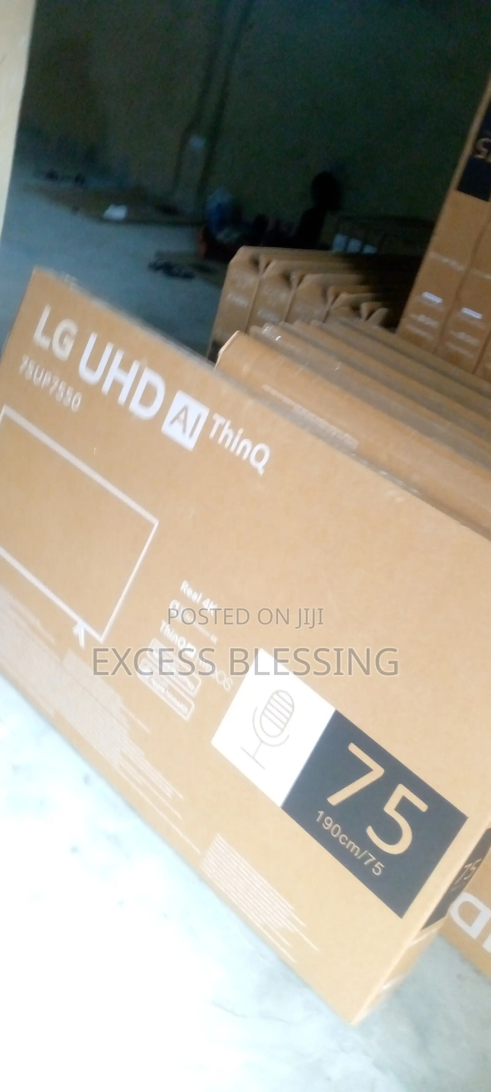 Supper Lg Frameless Tv 75inches 75up7550