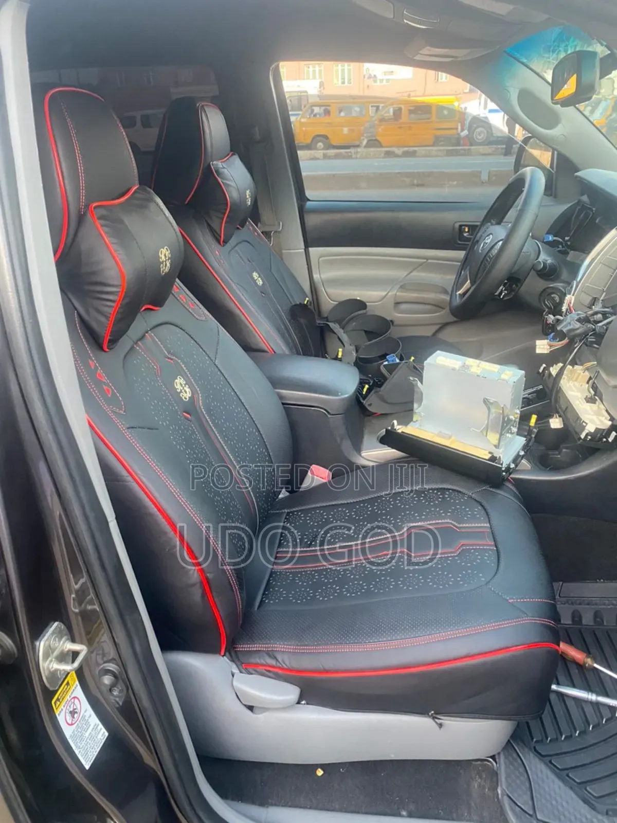 Leather Seat Covers 5 Seats Full Set Universal