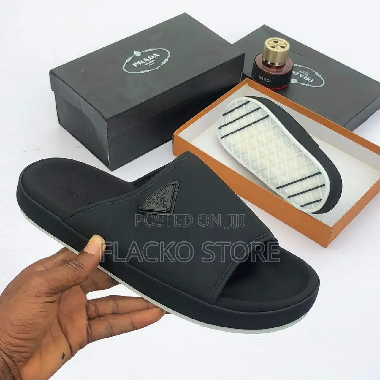 Original Prada Slip Ons