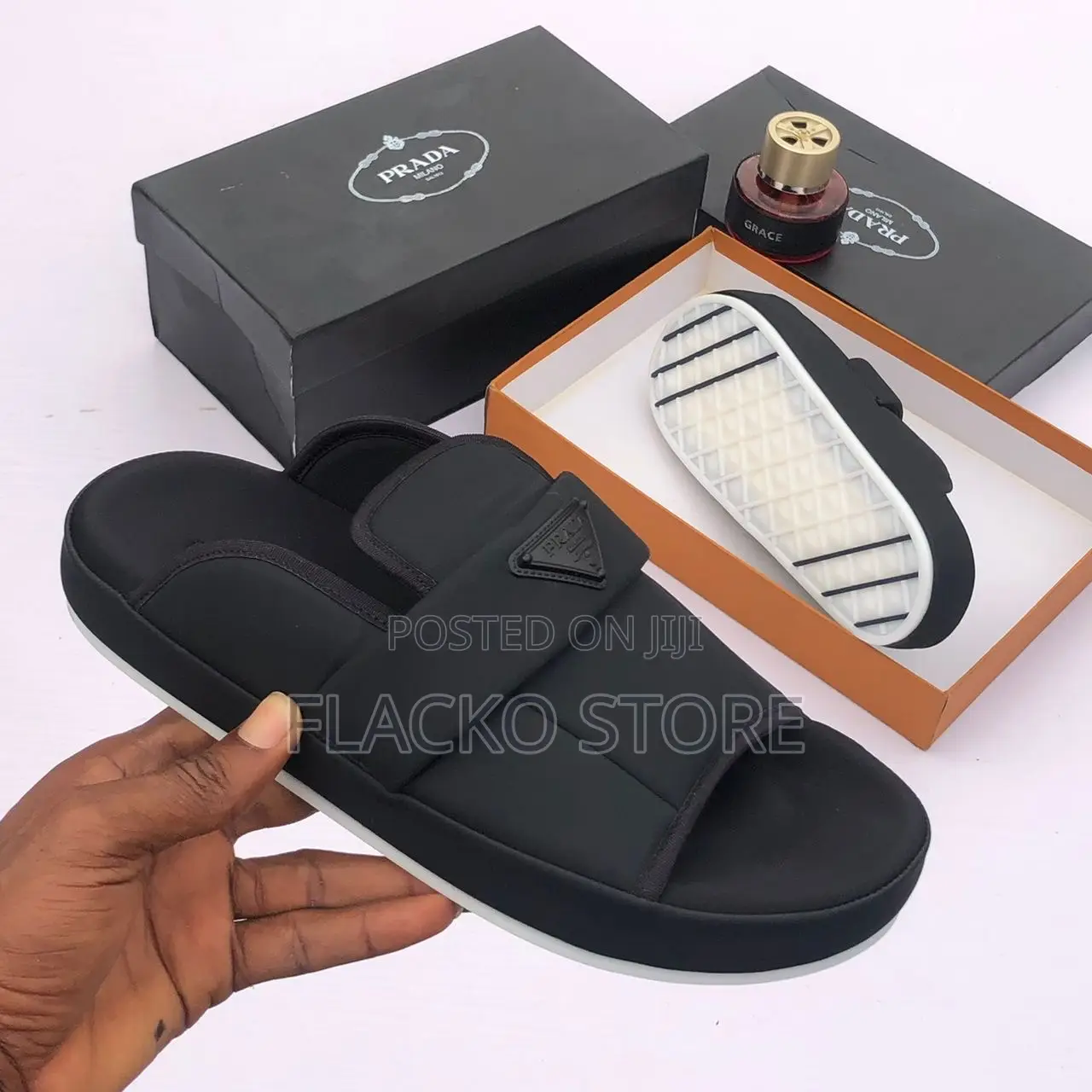 Original Prada Slip Ons