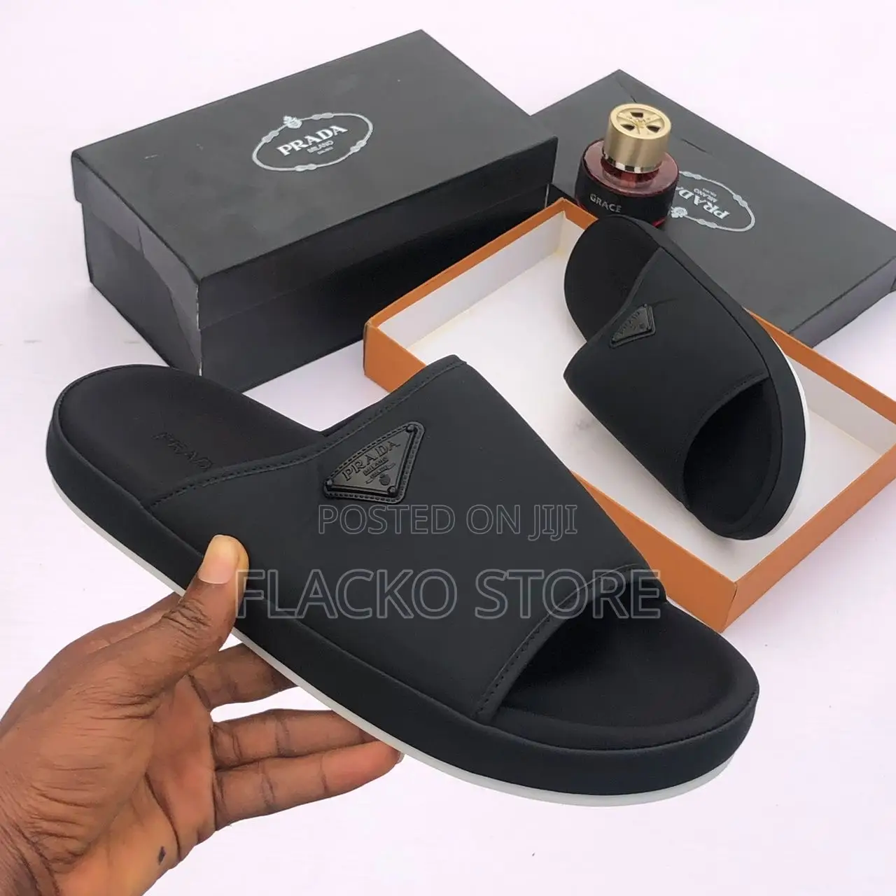Original Prada Slip Ons