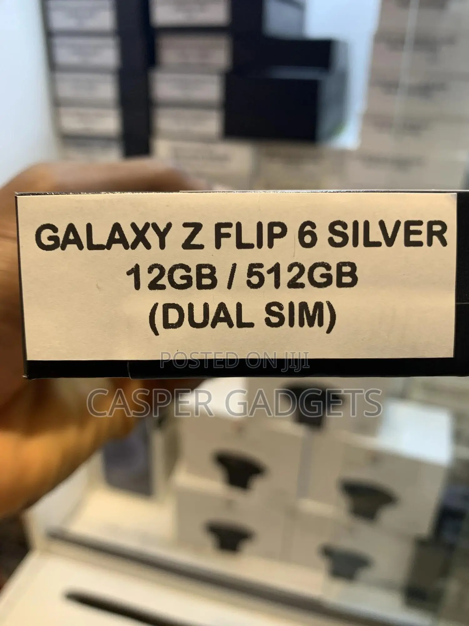 New Samsung Galaxy Z Flip6 512 GB Silver