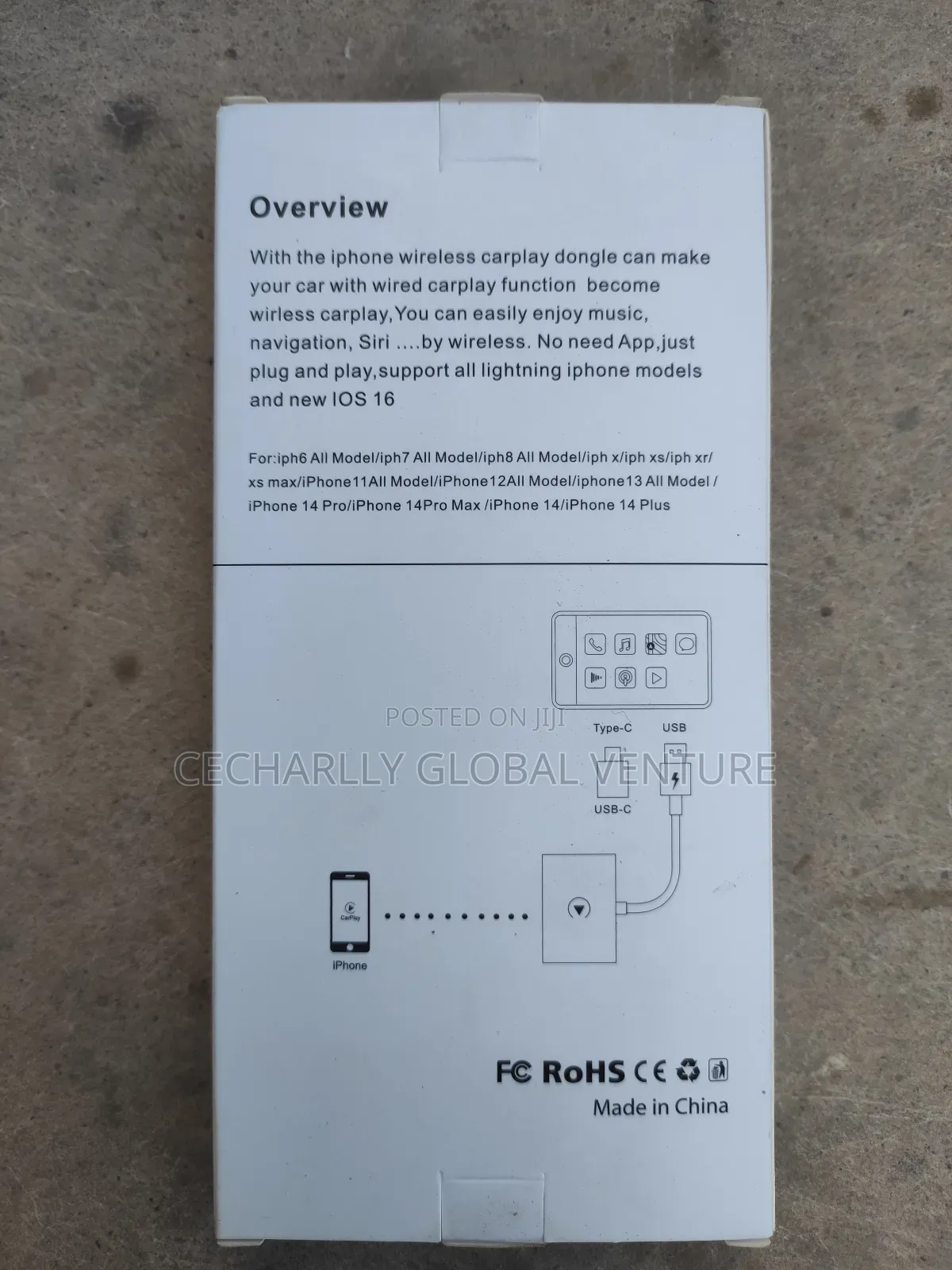 iPhone Wireless Carplay Dongle