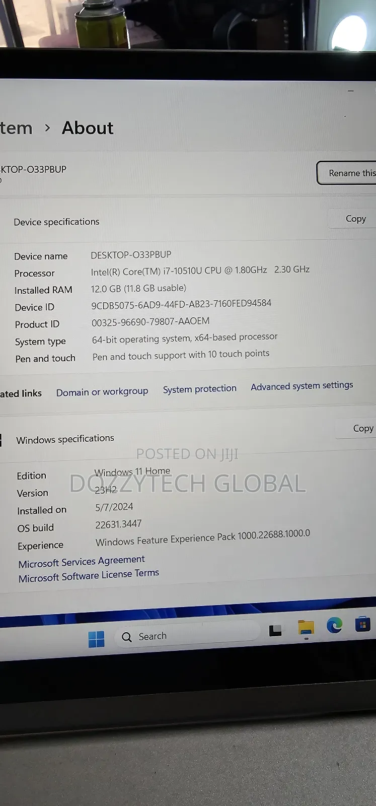Laptop Lenovo Yoga C740 12GB Intel Core I7 SSD 512GB