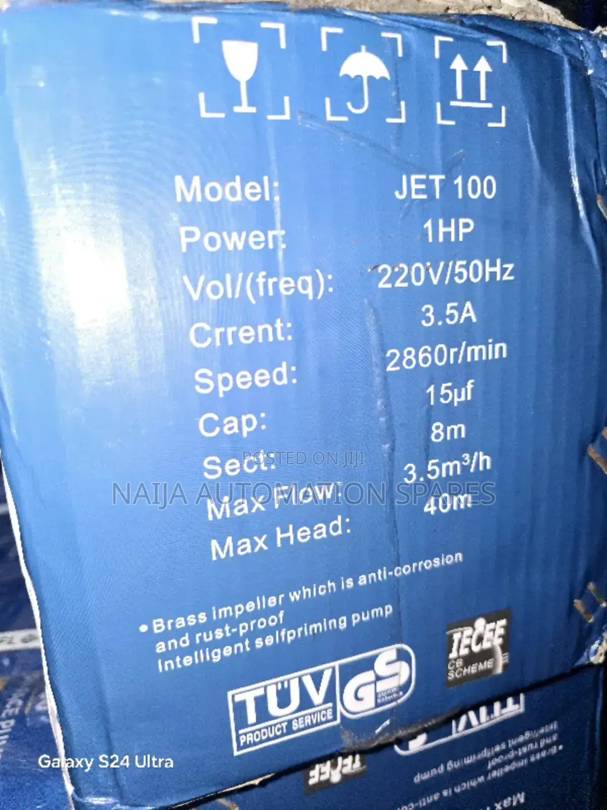 Surface Water Pump 1hp (H - Power)