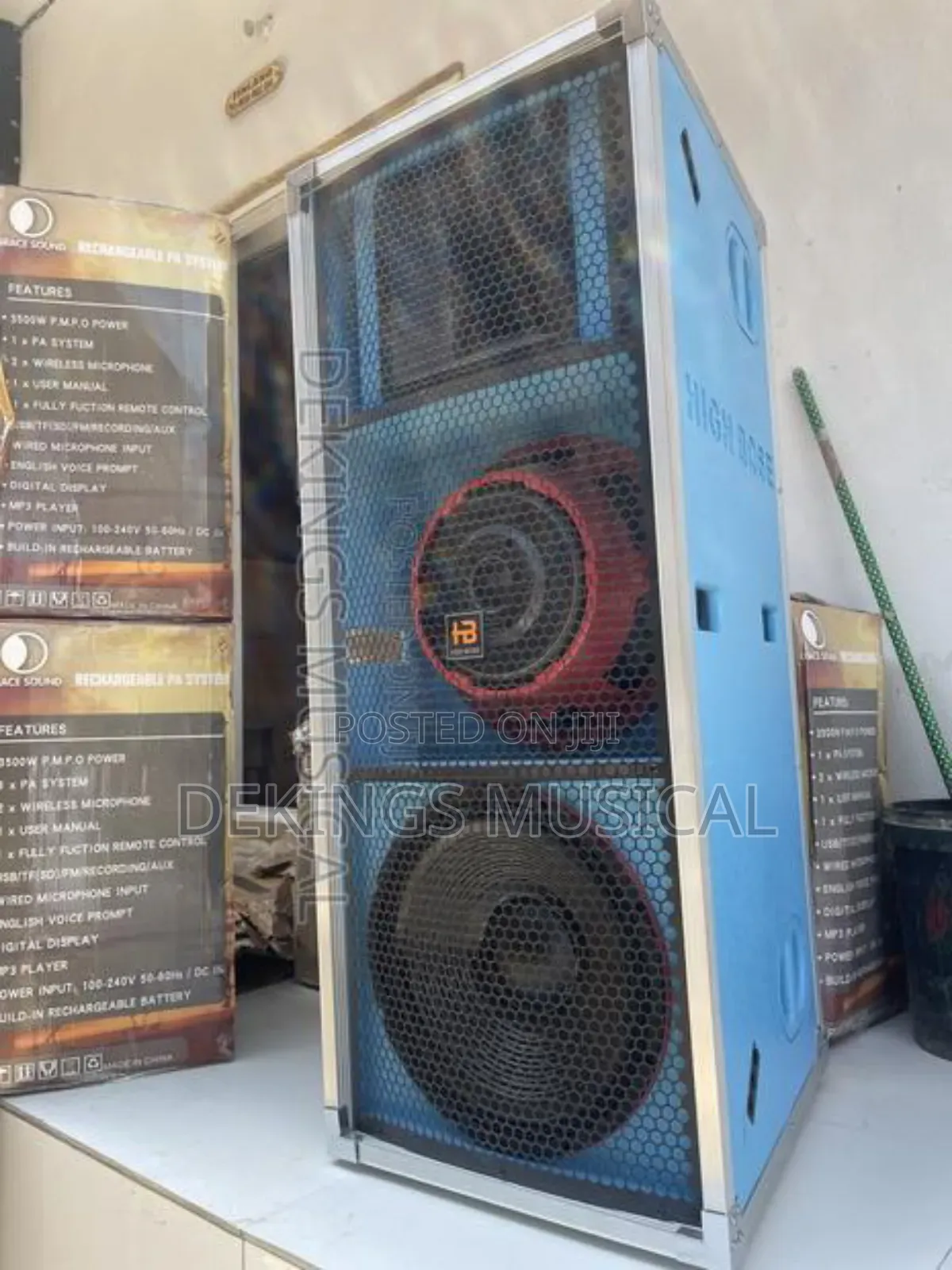 HIGH BOSE Heavy-Duty DJ Loudspeaker Big 15 Magnet