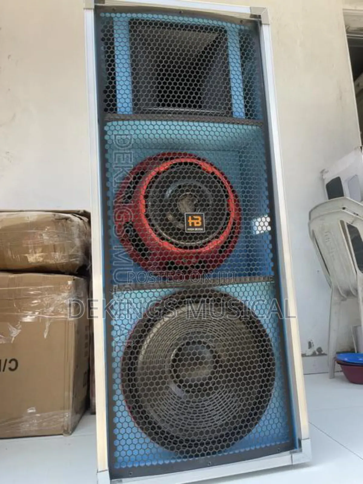 HIGH BOSE Heavy-Duty DJ Loudspeaker Big 15 Magnet