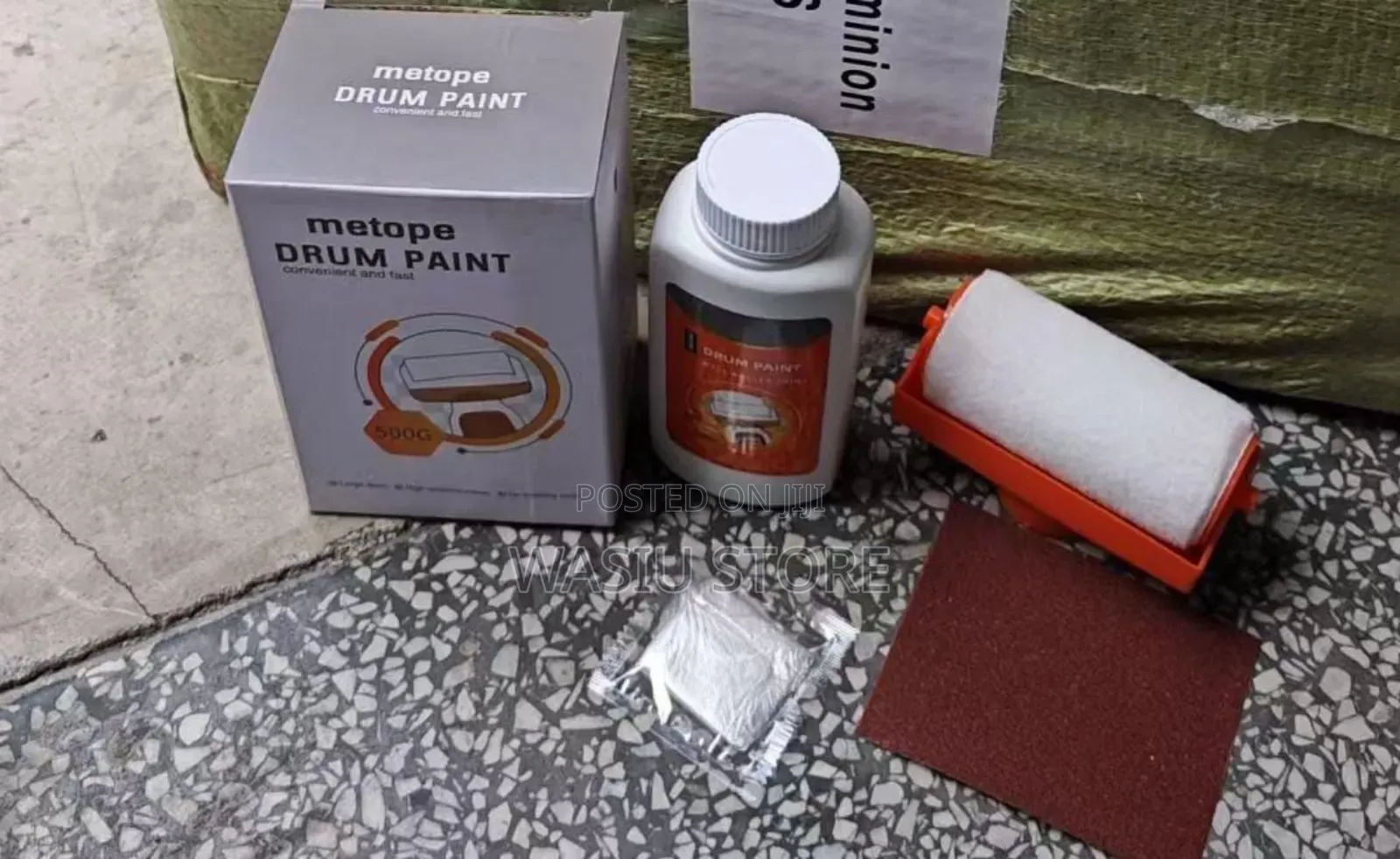White Wall Repair Paint Roller Set