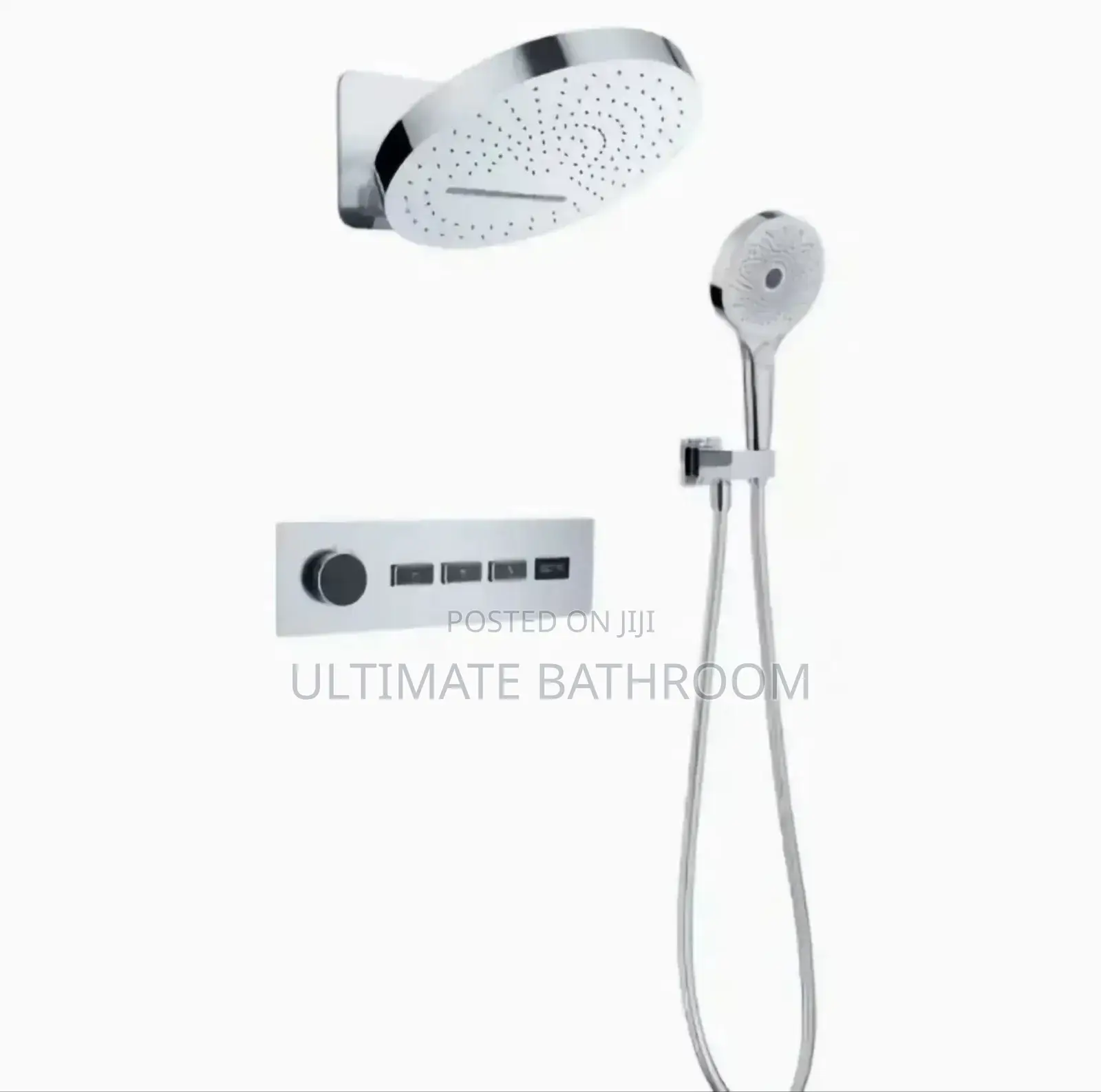 Thermostatic Chrome Bathroom Shower