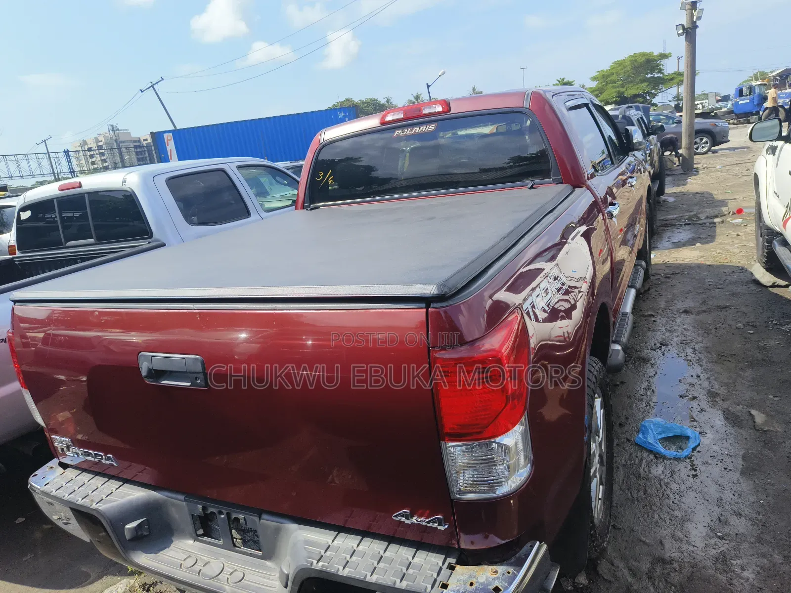 Toyota Tundra Double Cab 4x4 Limited 2012 Red