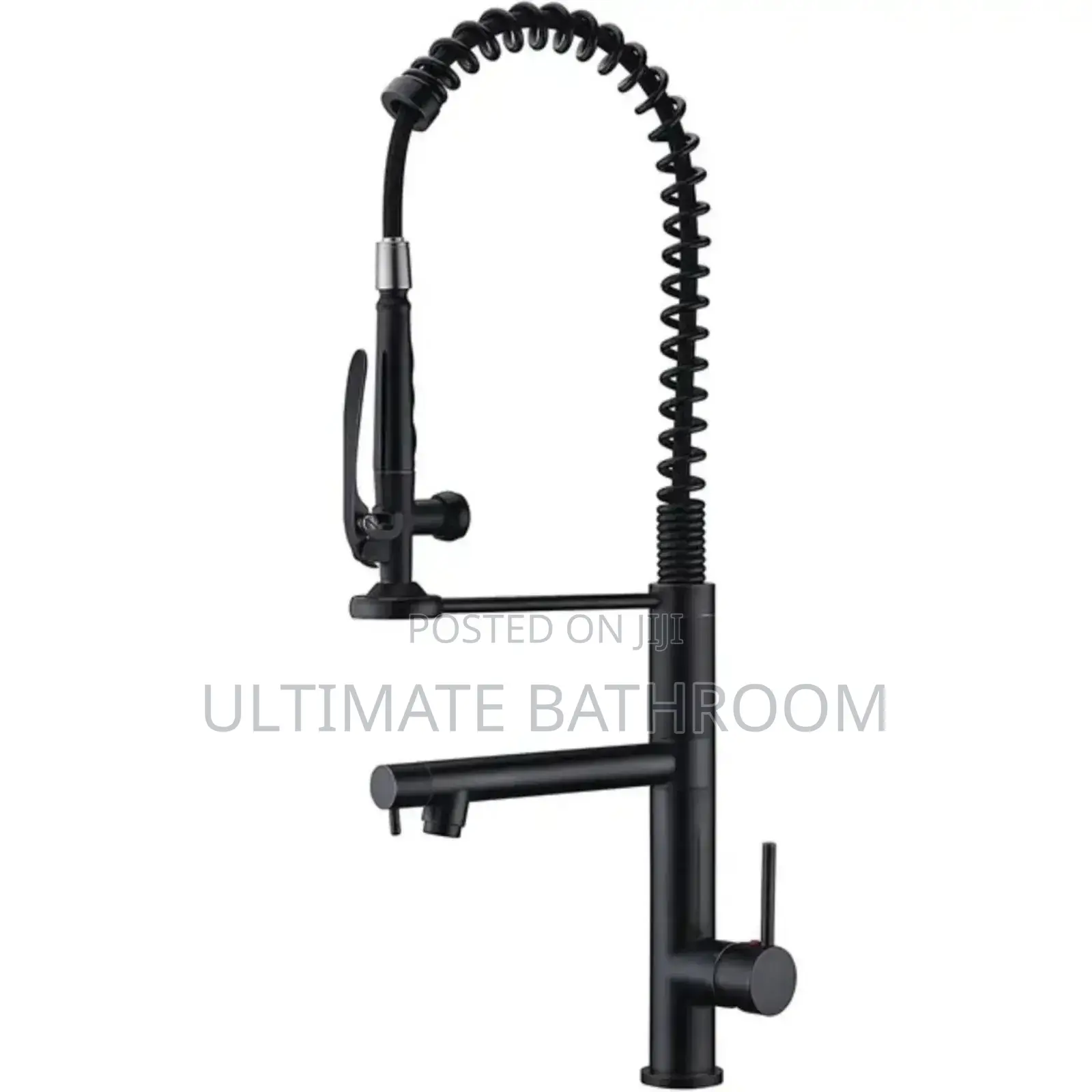 High Quality Kitchen Faucet Available in Black and Chrome