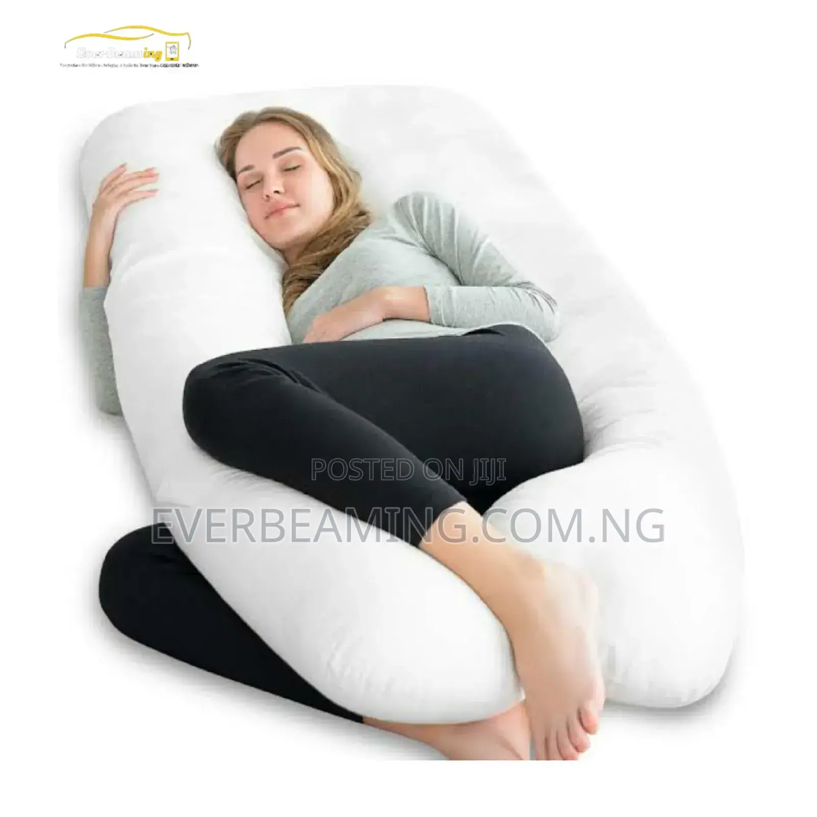 Maternity Pregnancy and Relaxation Pillow _White