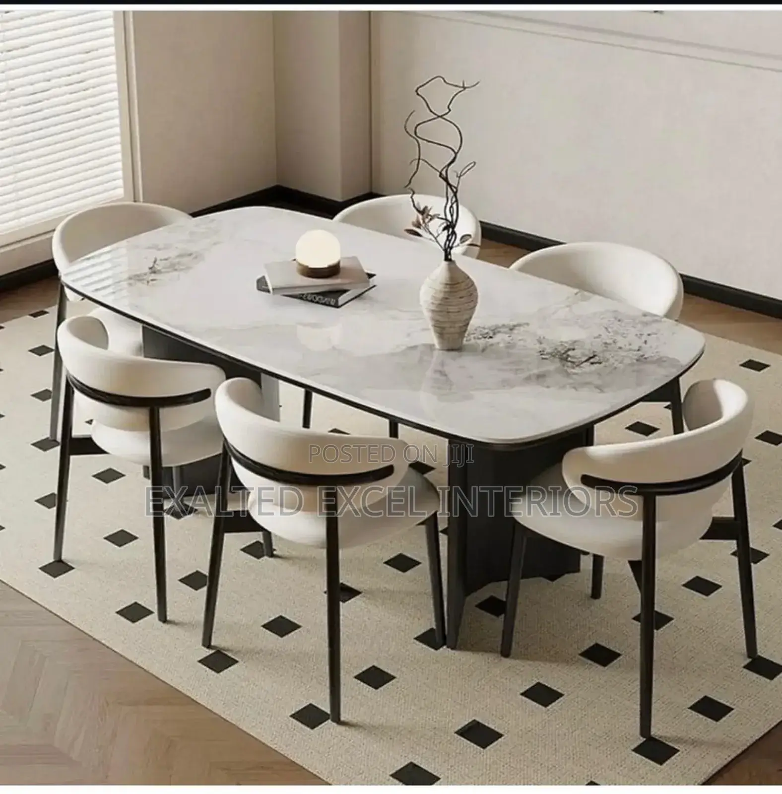 Top Luxury Imported 6 Seater Dining Set