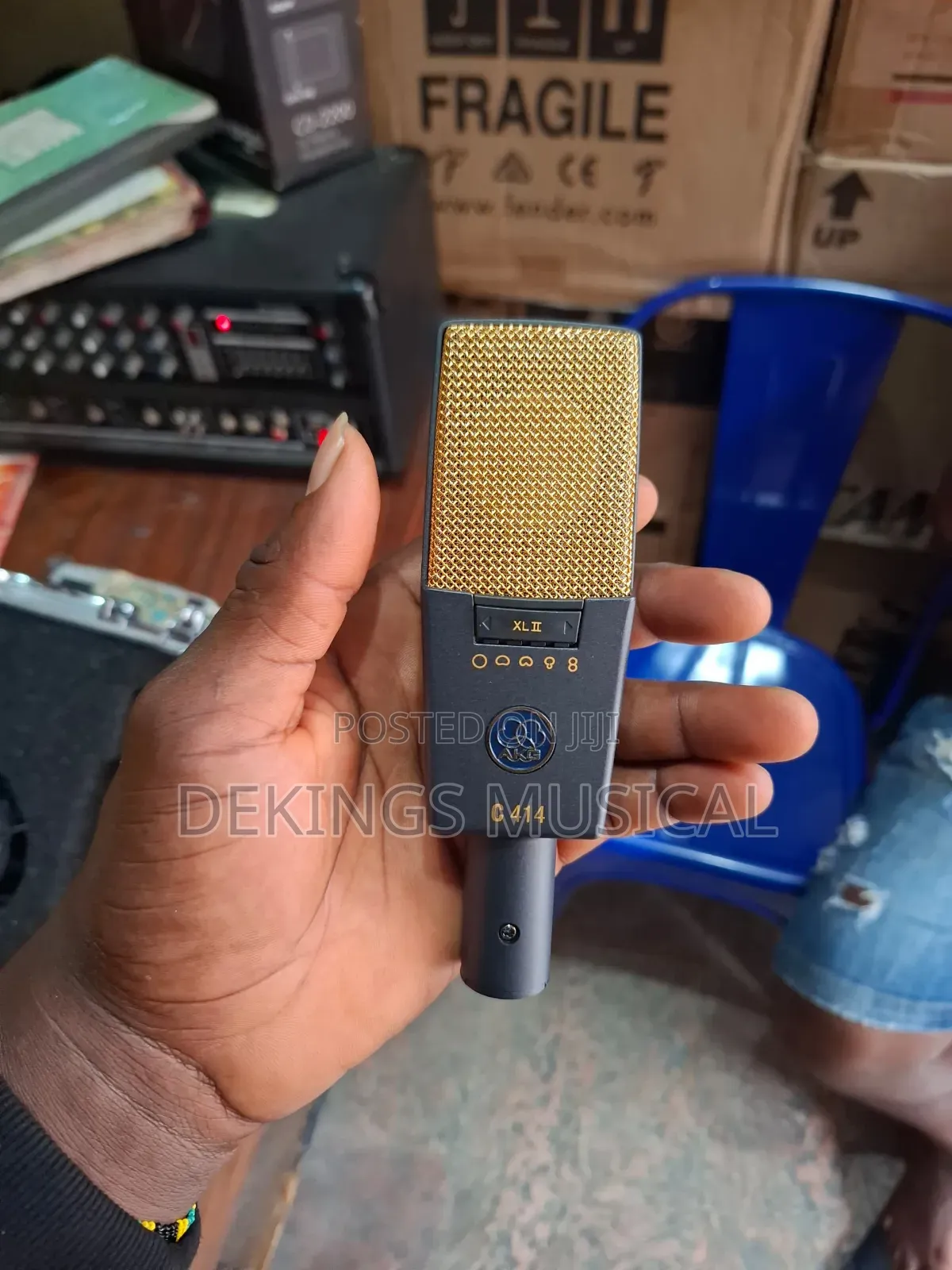 Akg C414 XL II Studio Condenser Microphone