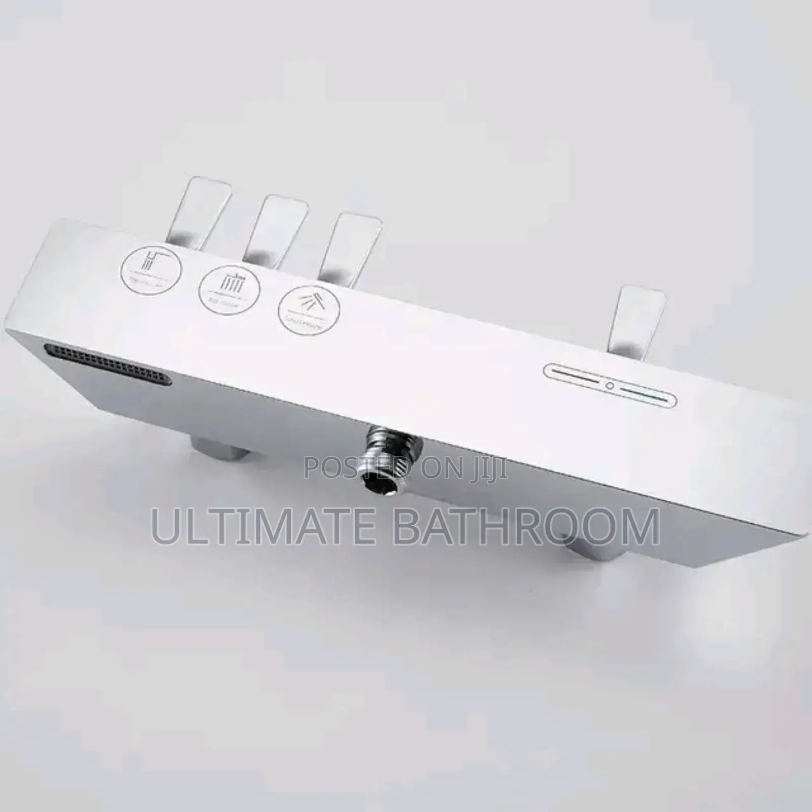 Chrome Top Grade Standing Shower Mixer