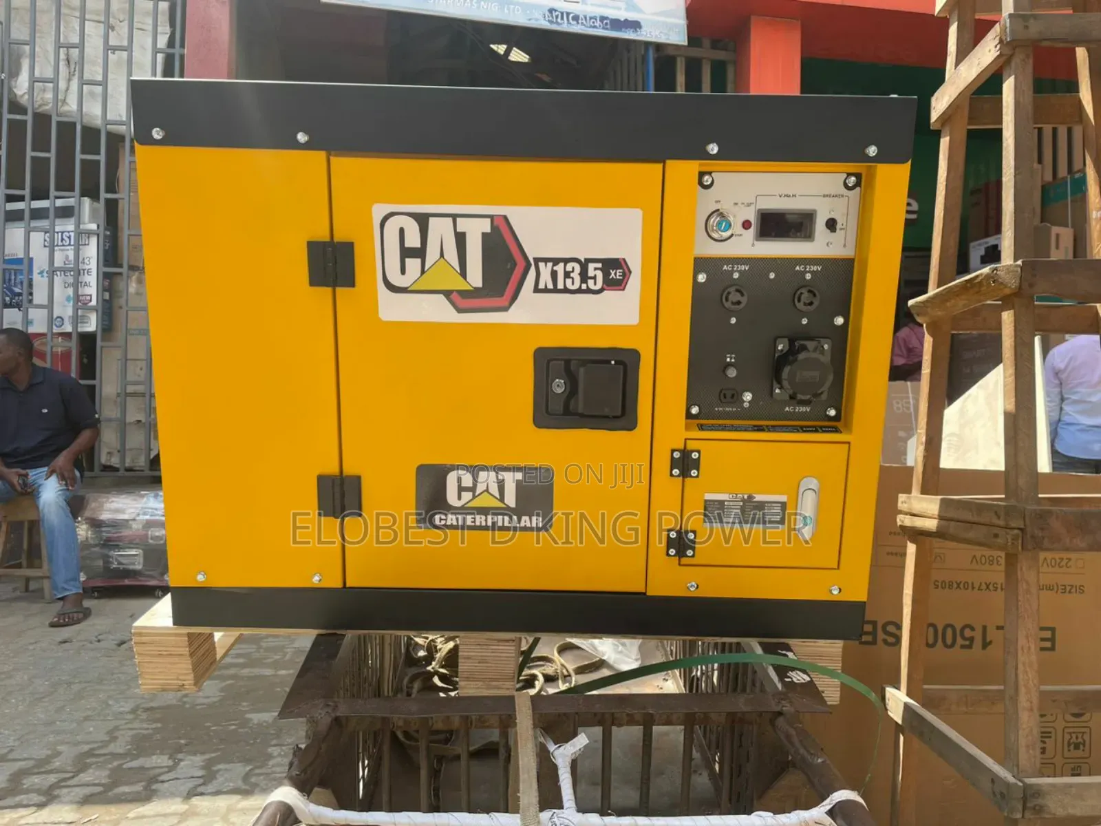 13.5kva Original CAT Caterpiller Diesel Generator