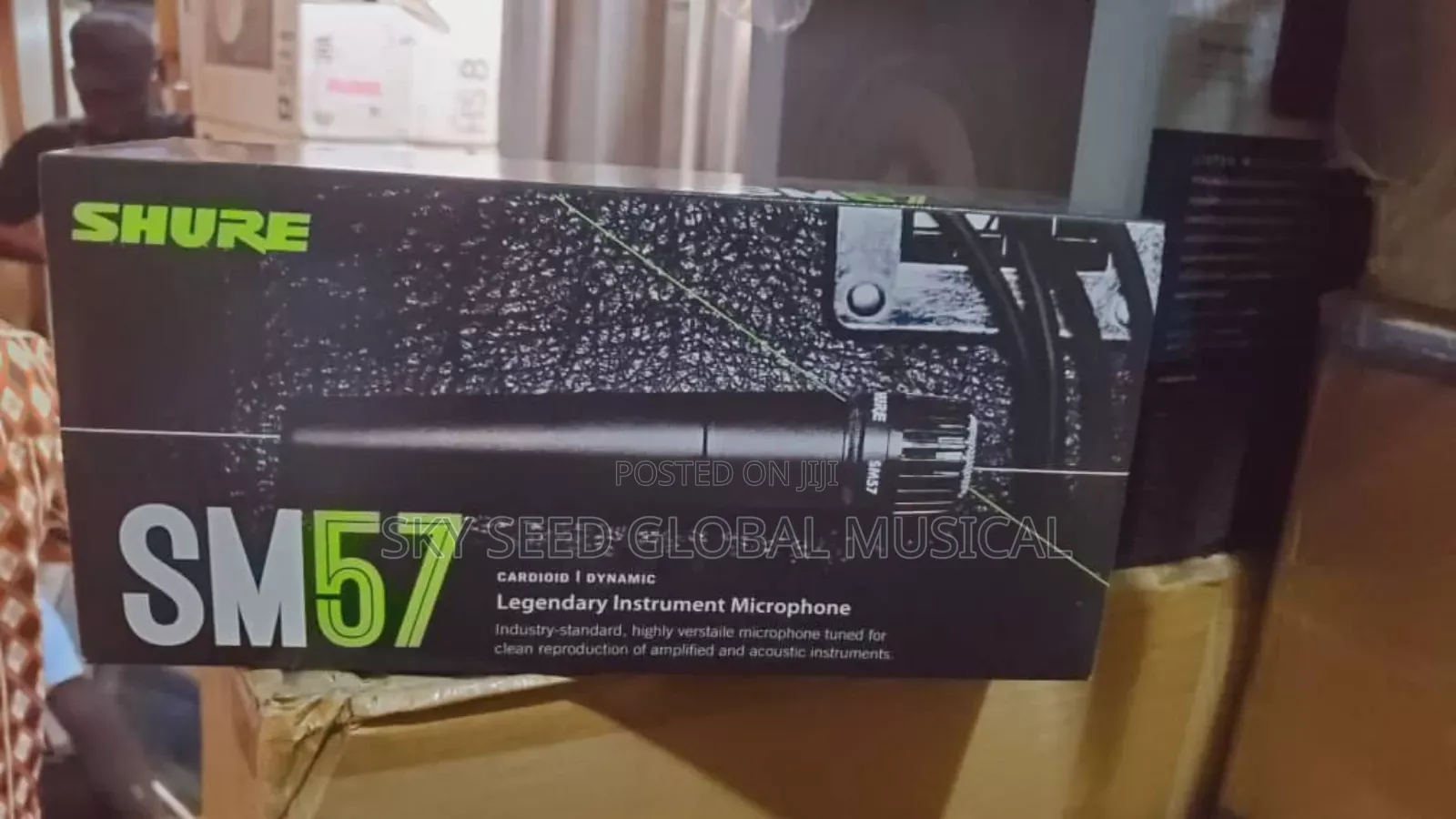 Original Shure 57 Cord Microphone