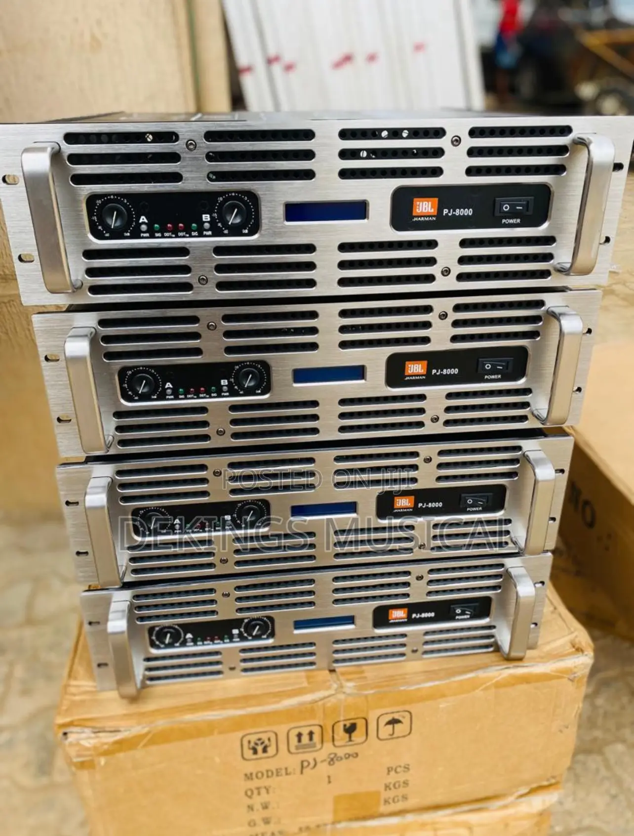 JBL Powered Amplifier Slave PJ- 8000 Watts