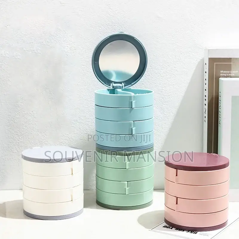 Rotating 4 Layer Jewelry Organizer
