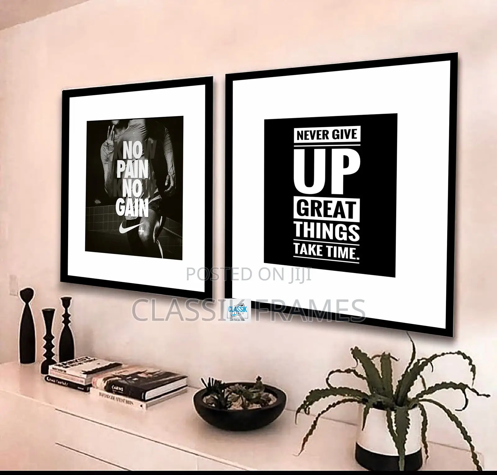 Hd Framed Black and White Digi Painting Wallartr