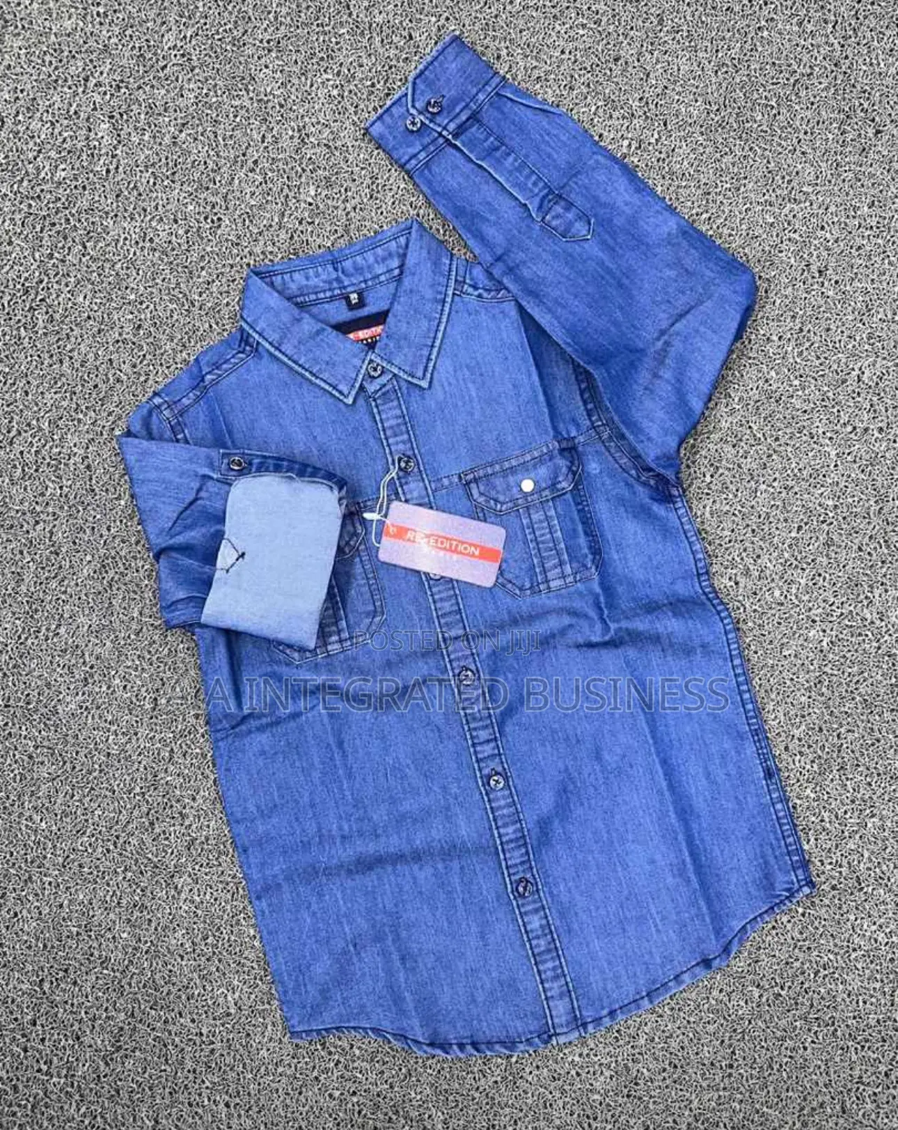 Jeans T-Shirt Long Sleeve Age 5-16 Years
