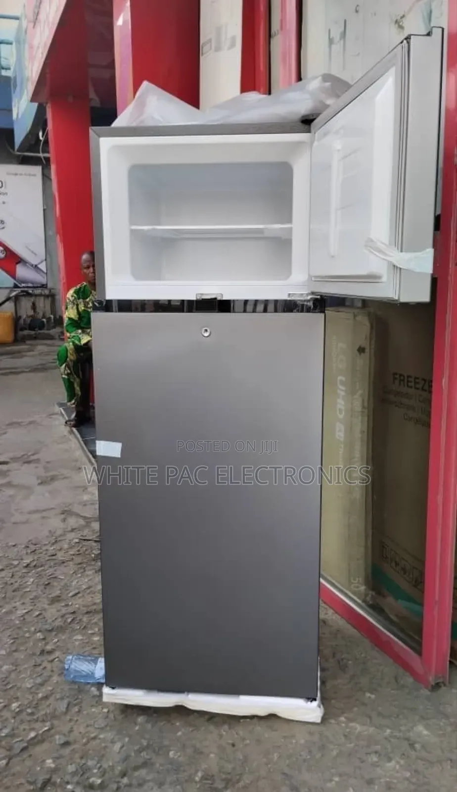 New One > Hisense Fridge 205-L Double Door Fridge / Freezer