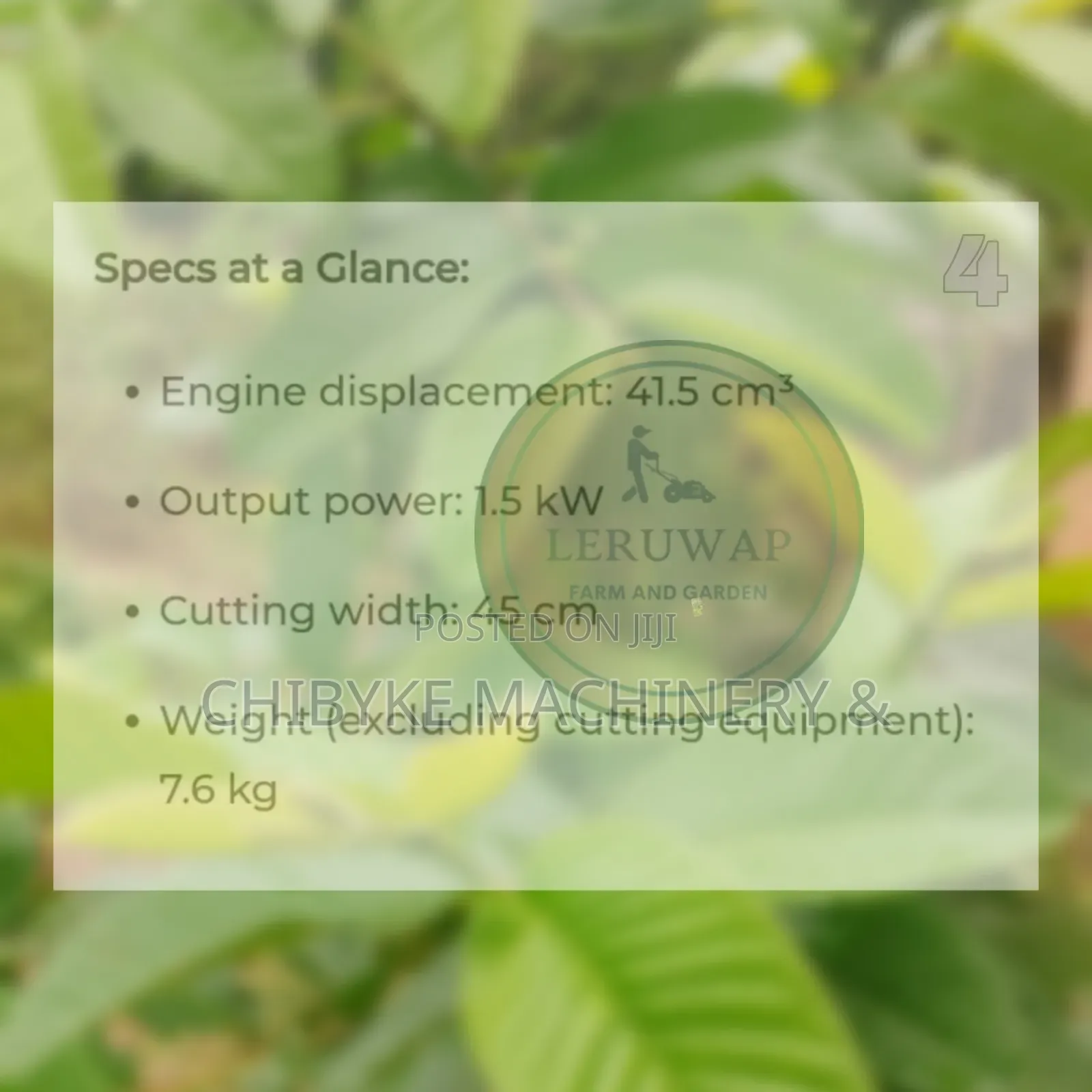 Husqvarna R143-Ii King of Brush Cutters