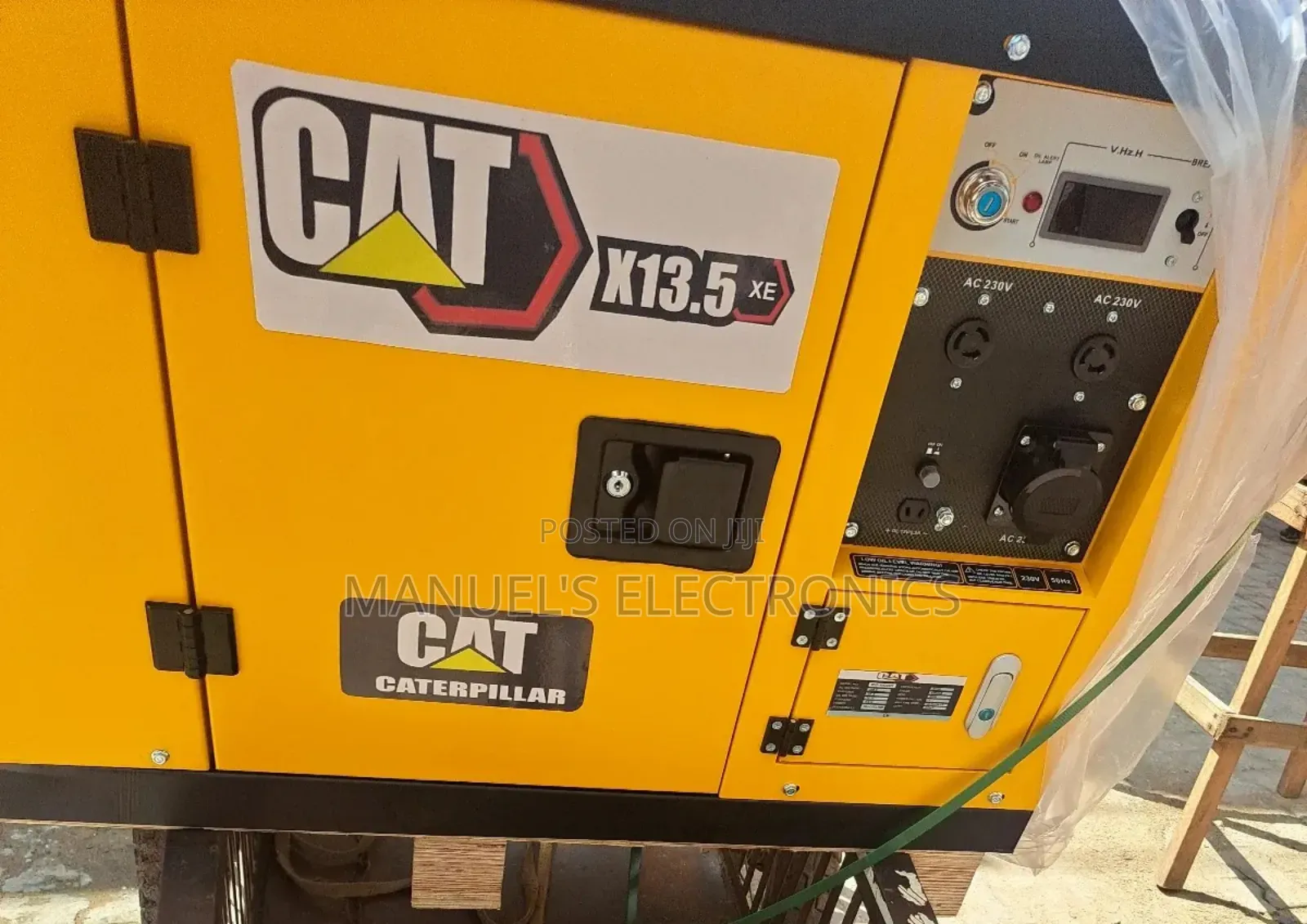 Good Diesel Soundproof Generator Cat 12.5kva 100% Copper