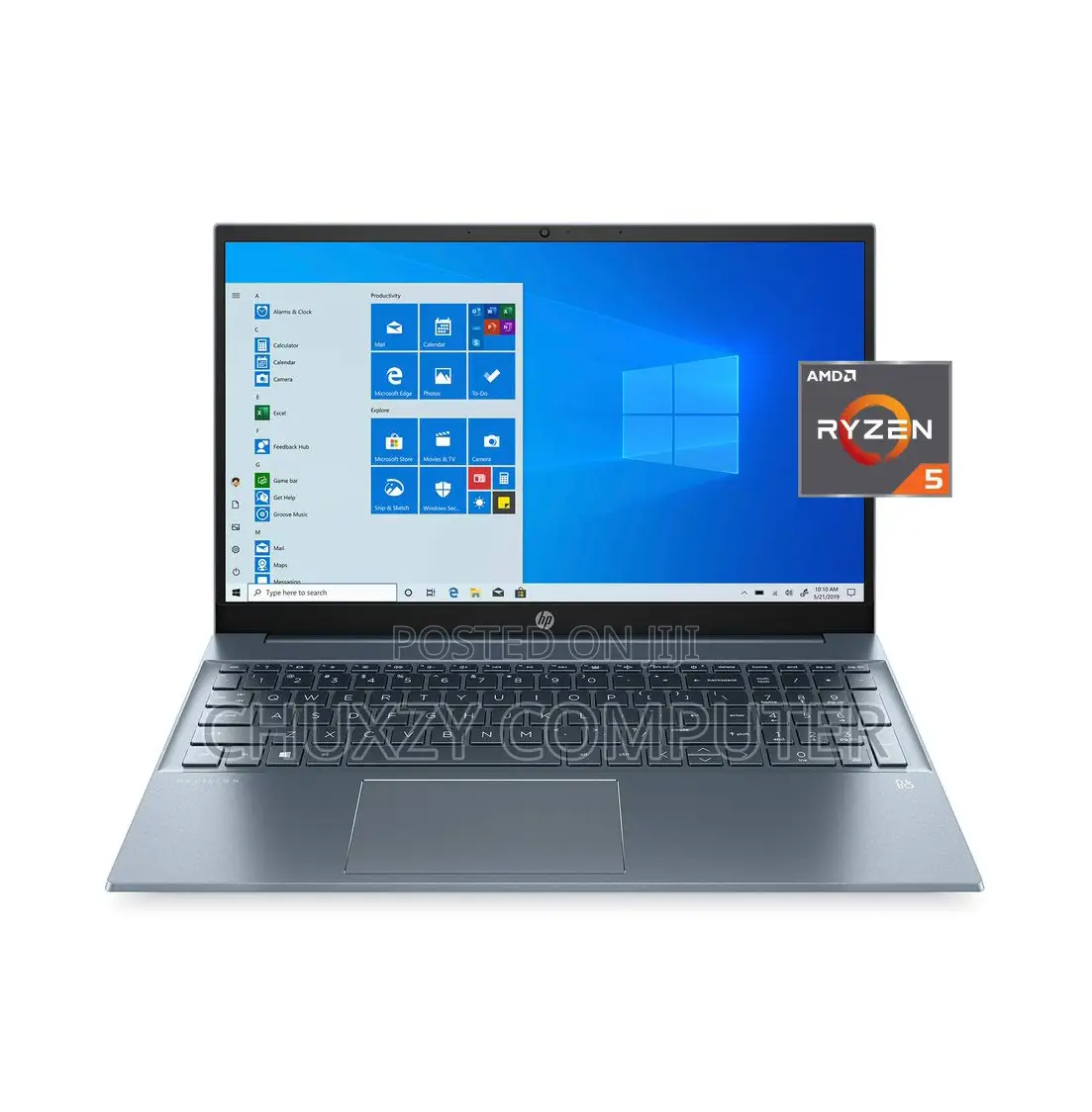 New Laptop HP Pavilion 15 8GB AMD Ryzen 5 SSD 512GB