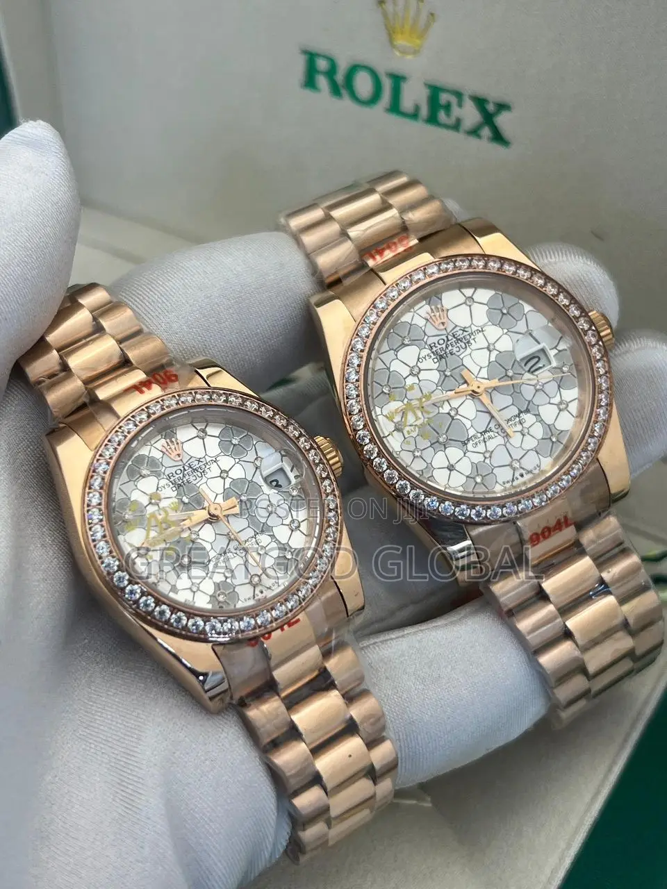 Rolex Authomatic Engine Male Nd Female Chain Watches